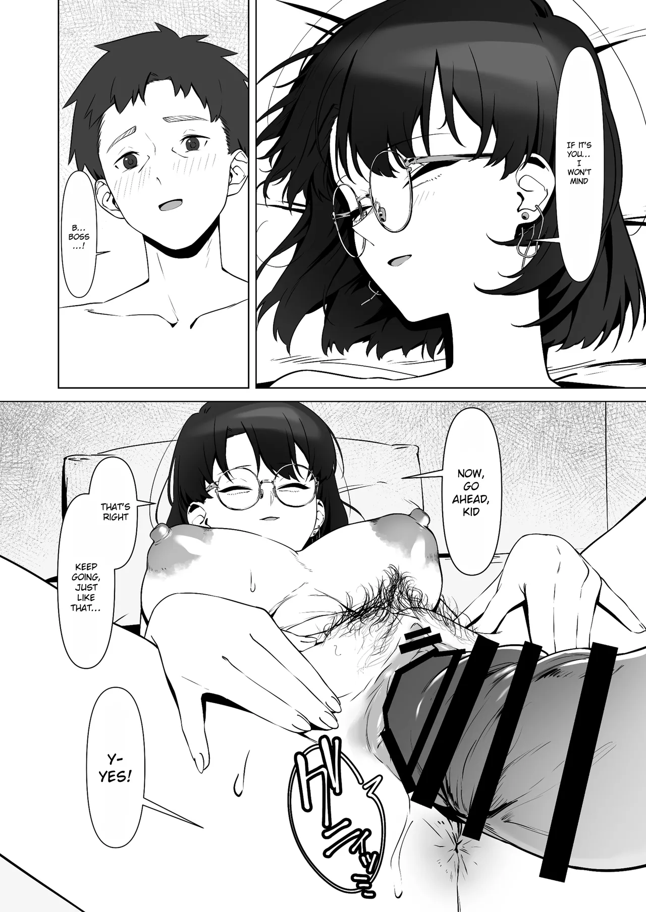 [Shiruo Gumi (Yugudora Shiruo)]My first sexual experience was with the boss of the cafe I’d been going to for 16 years[English] [Rei Scans] Page 34