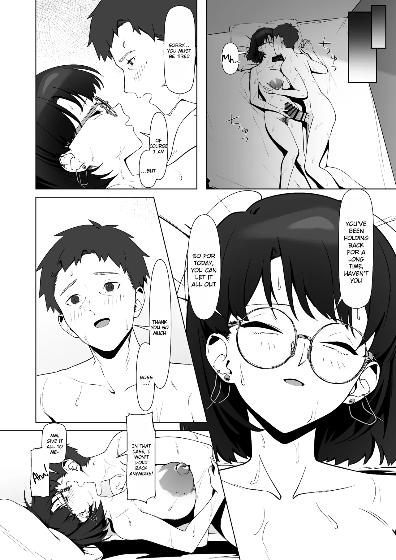 [Shiruo Gumi (Yugudora Shiruo)]My first sexual experience was with the boss of the cafe I’d been going to for 16 years[English] [Rei Scans] Page 56