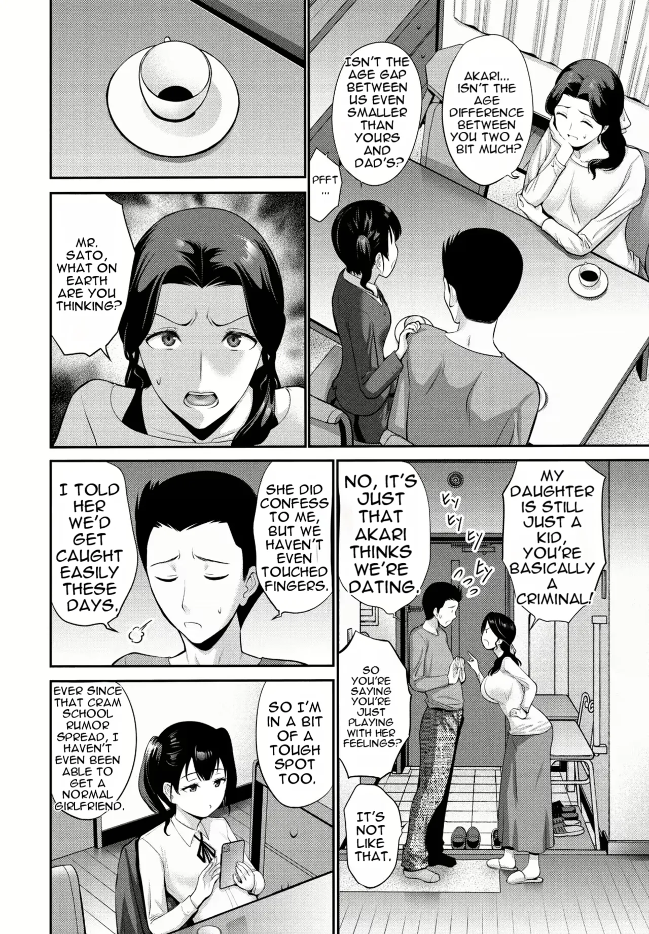 [Nishikawa Kou]Musume no Kare Zenpen | Daughter's Boyfriend Part 1[English] [MTL] [Digital] Page 2