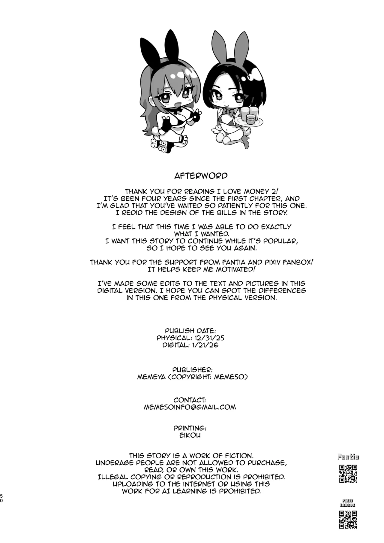 (C107) [Memeya (Meme50)]Okane Daisuki 2 | I Love Money 2[English] [Micicle] [Decensored] Page 50
