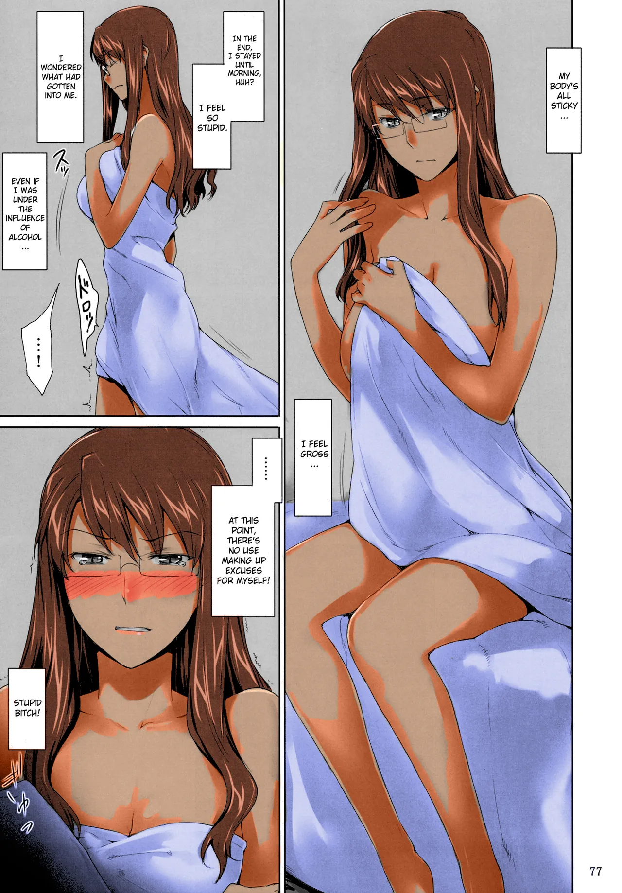 Sakiko-san's Man Issues by jin [Colored Blue Eyes version] <incomplete> Page 38