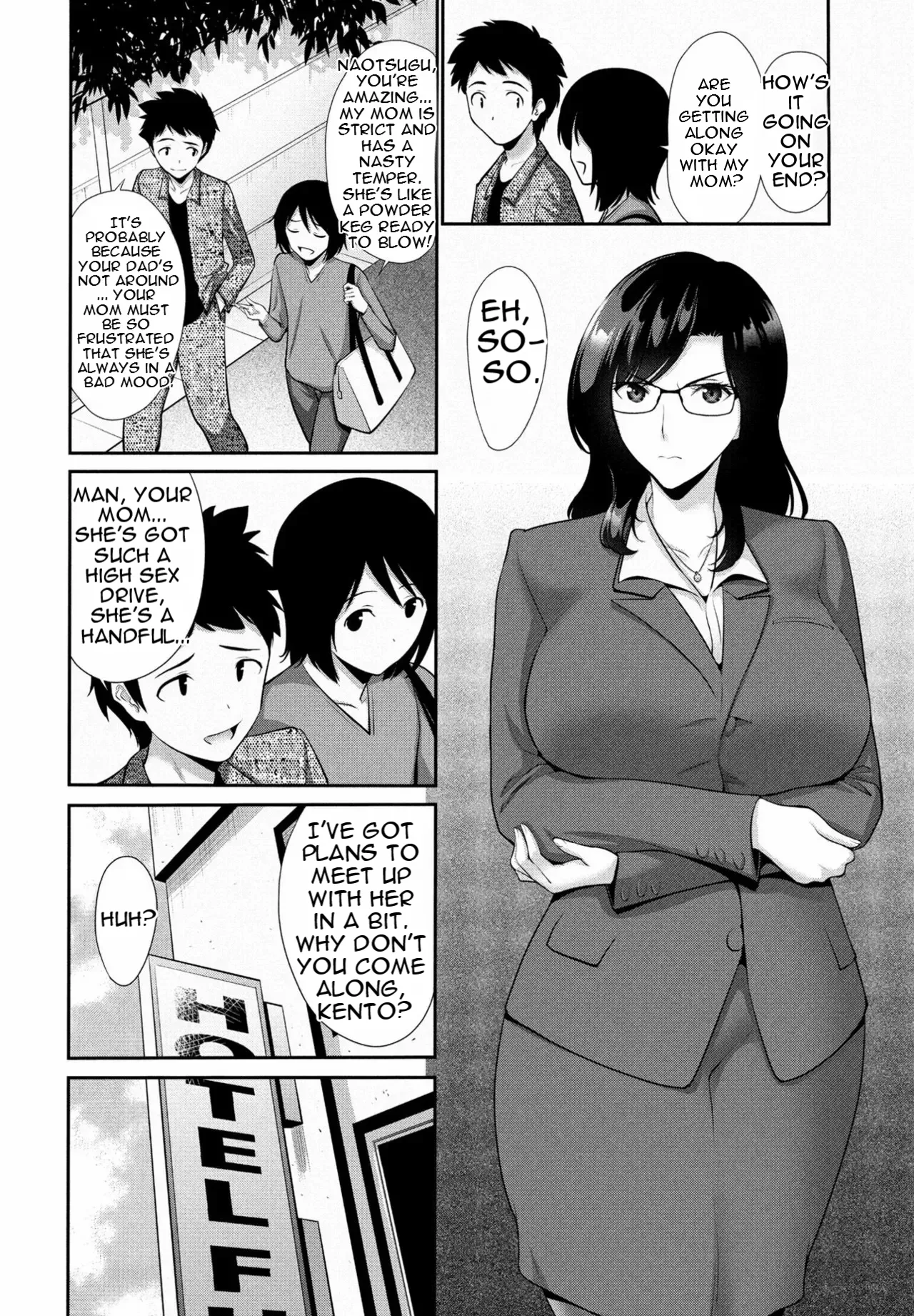 [Nishikawa Kou]Okasan SWAP Kouhen | Mom SWAP: Part 2[English] [MTL] [Digital] Page 2