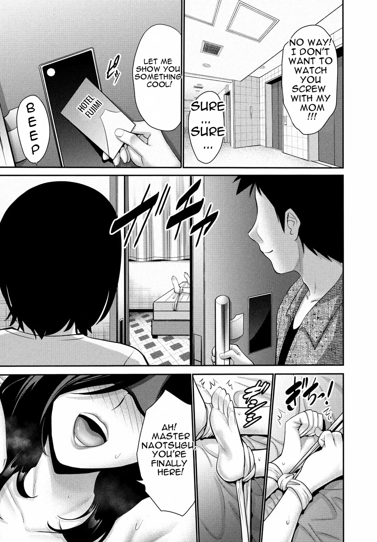 [Nishikawa Kou]Okasan SWAP Kouhen | Mom SWAP: Part 2[English] [MTL] [Digital] Page 3