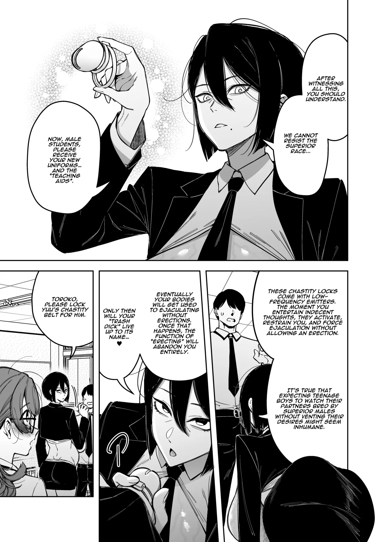 [F.W.ZHolic (FAN)]Yuusei Shuzoku to no Kouhai Seisaku | Breeding Policy with the Superior Race[English] [Aishi21] [Digital] Page 35