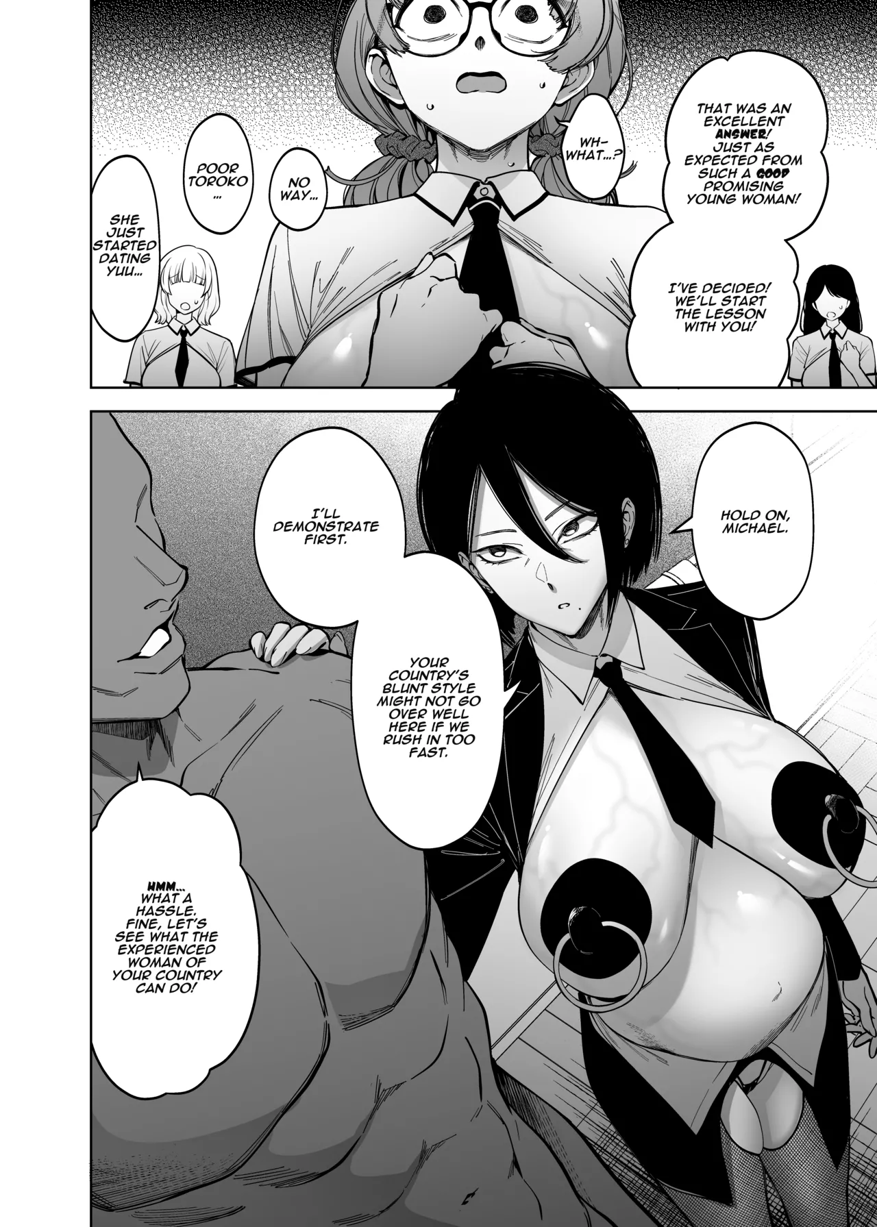 [F.W.ZHolic (FAN)]Yuusei Shuzoku to no Kouhai Seisaku | Breeding Policy with the Superior Race[English] [Aishi21] [Digital] Page 8