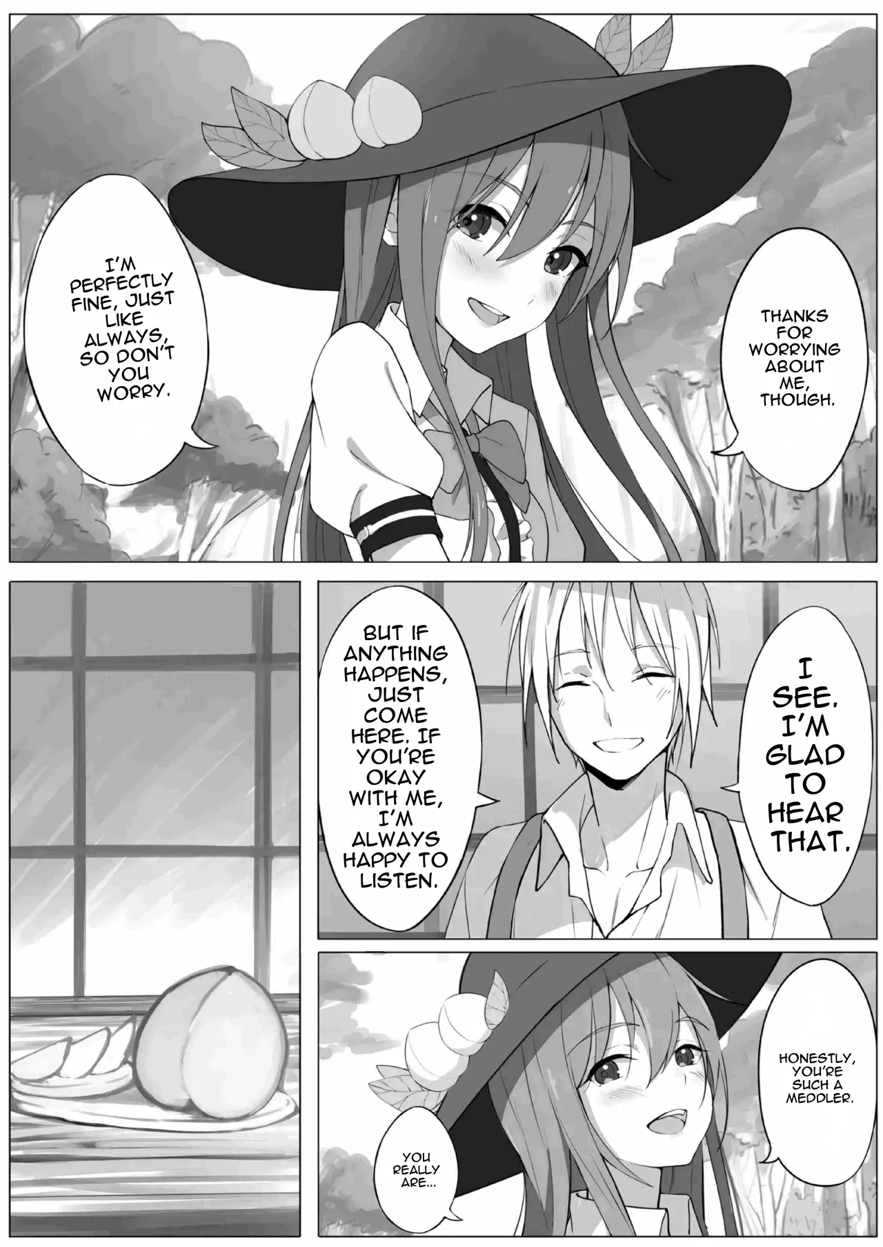[Fuyu no Fukurou (Fuyuno Fukuro)]Tenshi no Jun'ai Monogatari -Soushuuhen- | Tenshi's Pure Love Story - Complete Collection(Touhou Project) [English]  [DNTA] [Digital] Page 11
