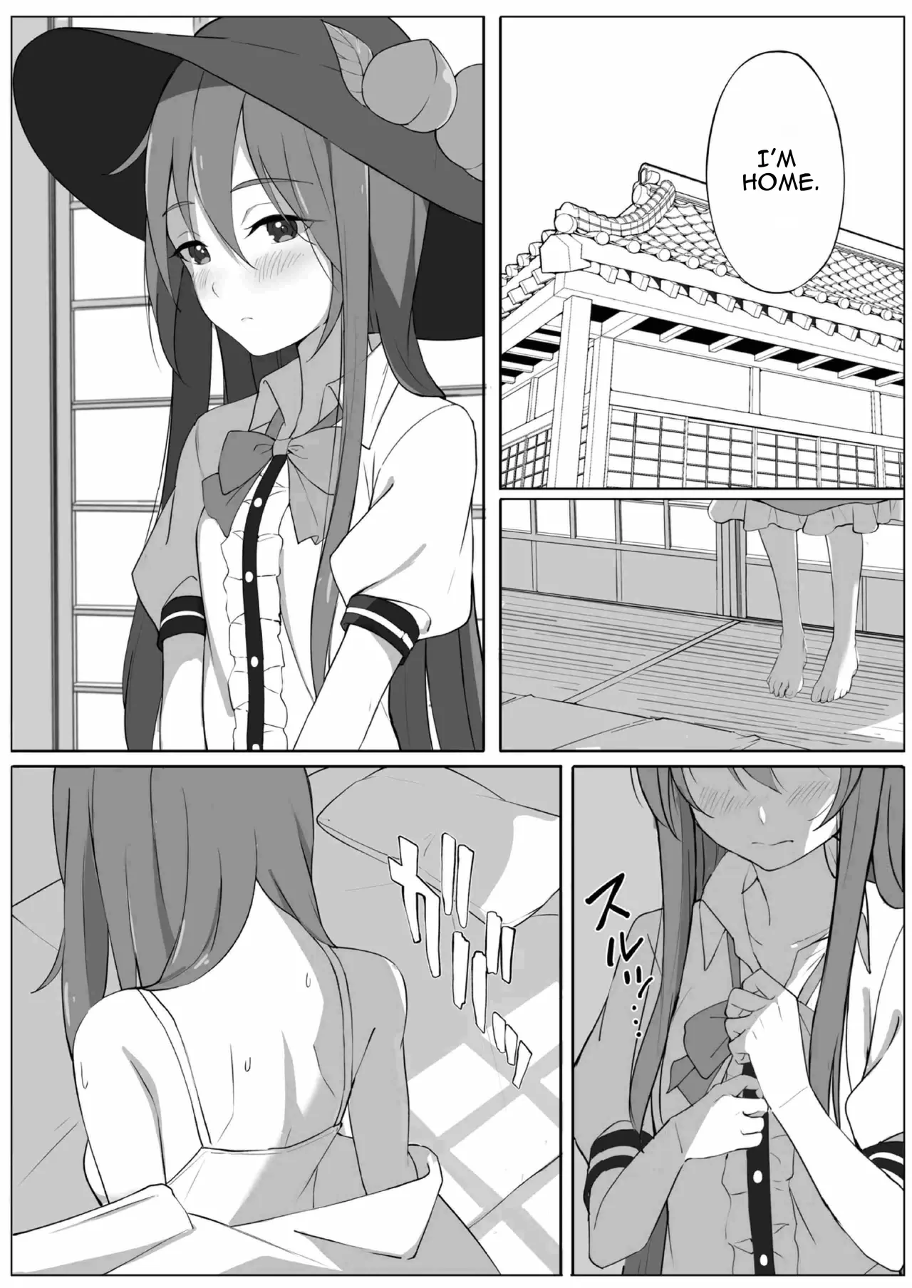 [Fuyu no Fukurou (Fuyuno Fukuro)]Tenshi no Jun'ai Monogatari -Soushuuhen- | Tenshi's Pure Love Story - Complete Collection(Touhou Project) [English]  [DNTA] [Digital] Page 12