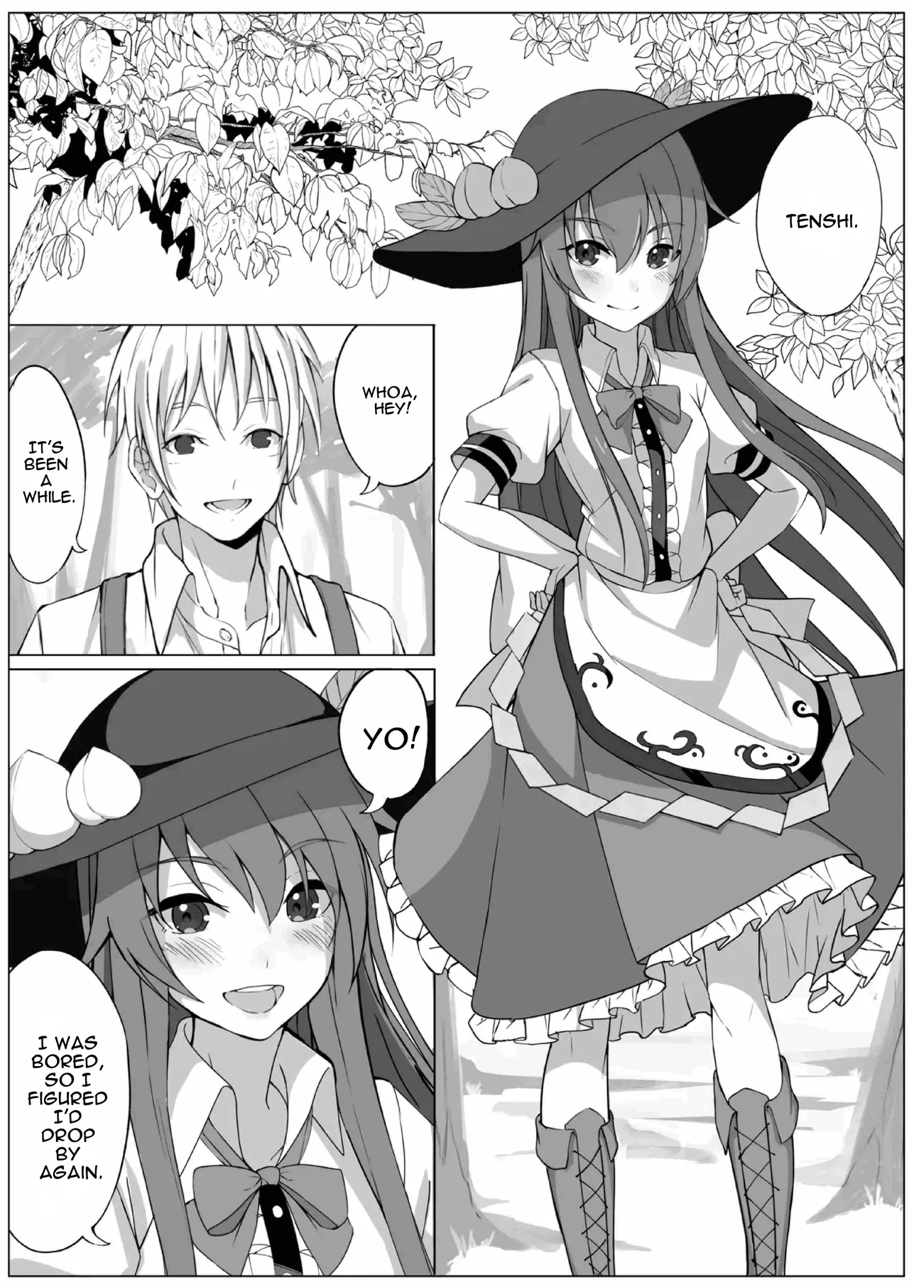 [Fuyu no Fukurou (Fuyuno Fukuro)]Tenshi no Jun'ai Monogatari -Soushuuhen- | Tenshi's Pure Love Story - Complete Collection(Touhou Project) [English]  [DNTA] [Digital] Page 6