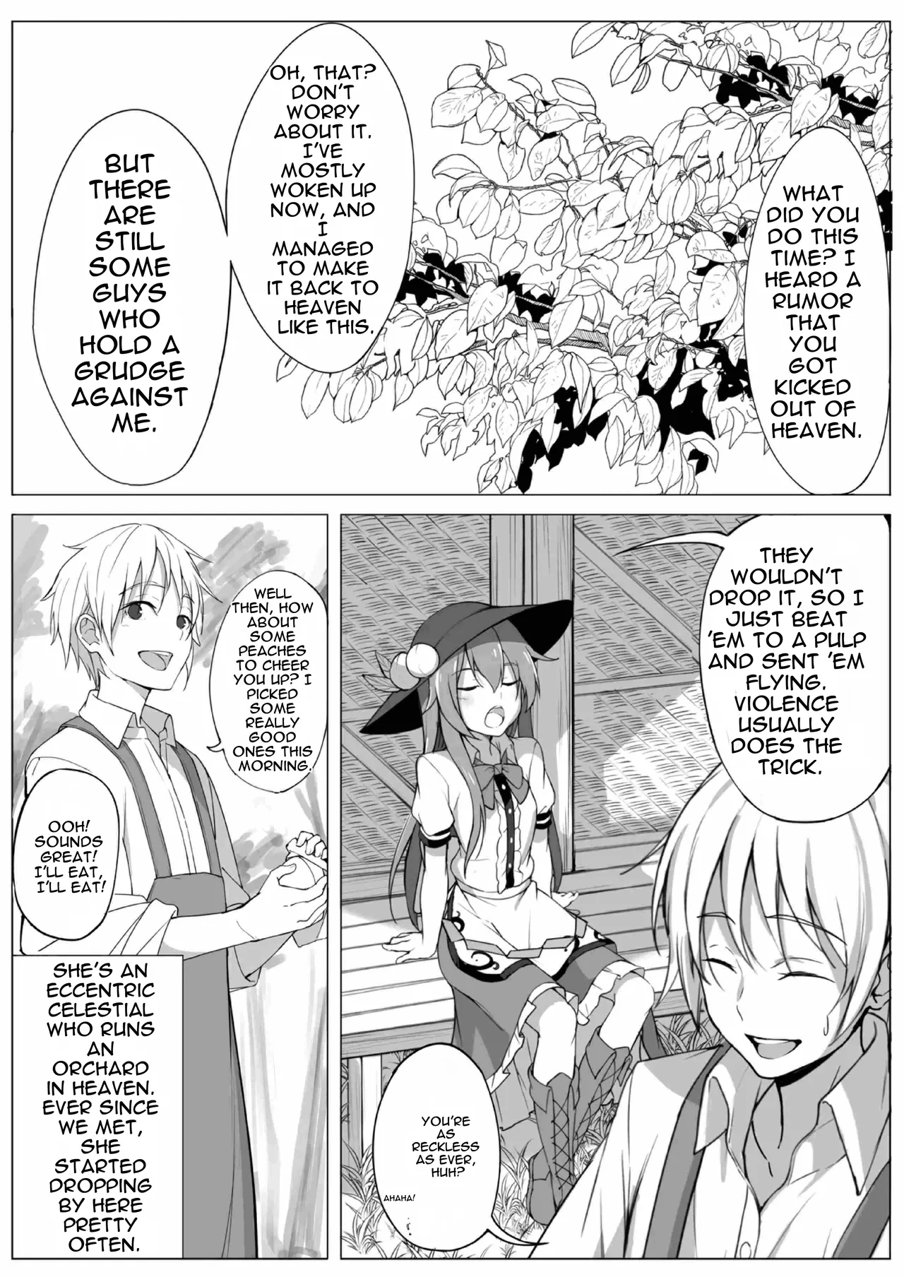[Fuyu no Fukurou (Fuyuno Fukuro)]Tenshi no Jun'ai Monogatari -Soushuuhen- | Tenshi's Pure Love Story - Complete Collection(Touhou Project) [English]  [DNTA] [Digital] Page 7