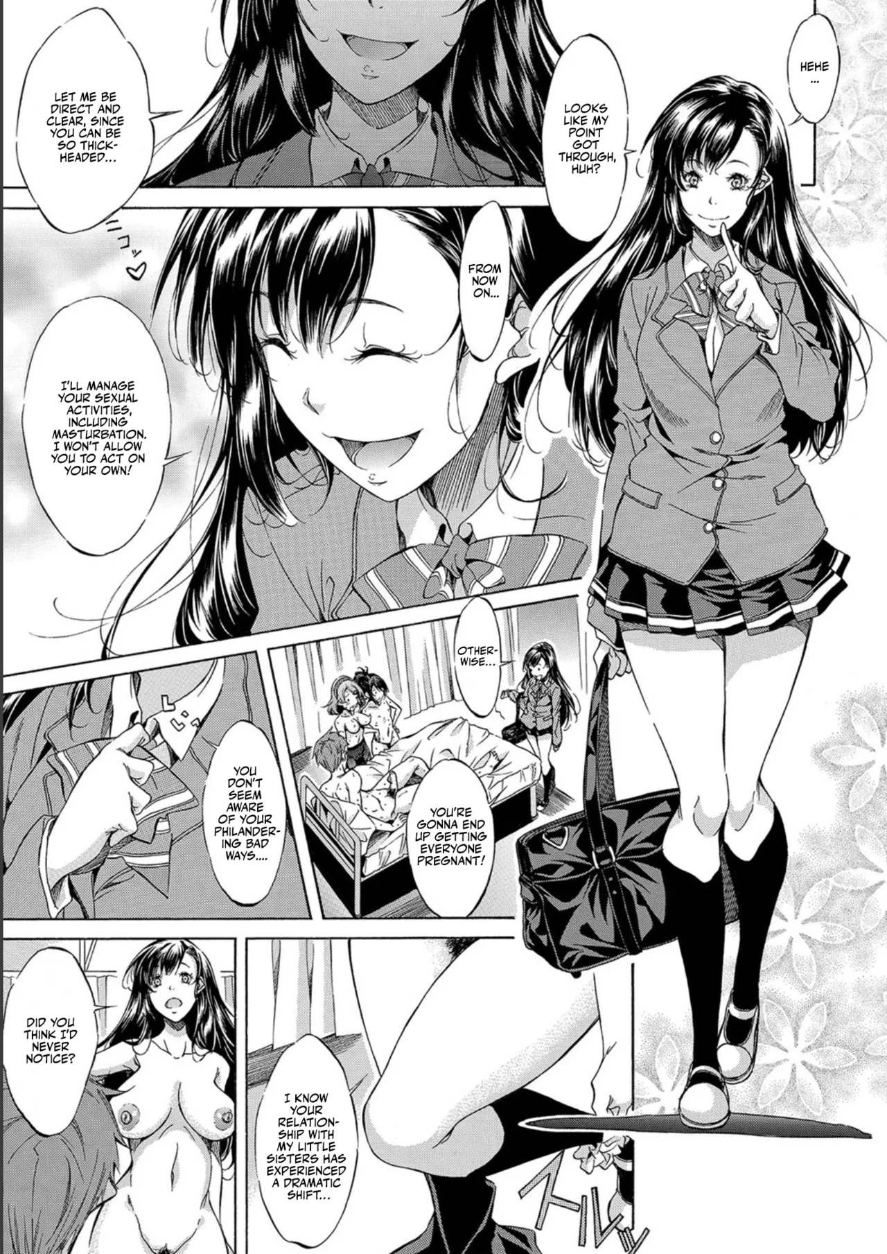 [Onda Fuoku]JK-tachi o Gouhouteki ni Haramase... ta!? | I Somehow Got a Whole Bunch of High Schoolers Pregnant Legally?![English] [Team Rabu2] [Digital] Page 119
