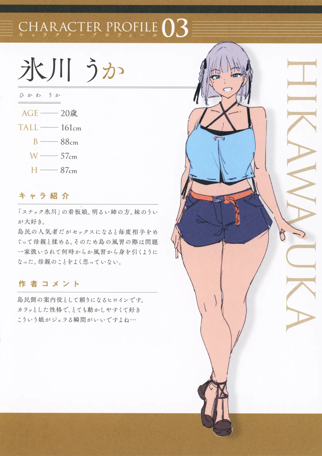 [Alp]Amoral Island Jou + Melonbooks 8PLeaflet + ClearFile Page 264