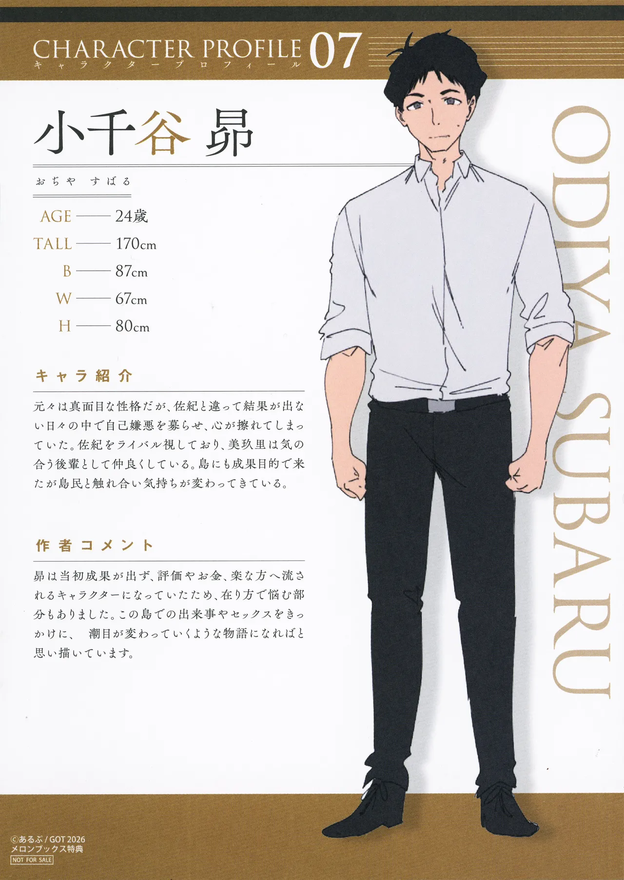 [Alp]Amoral Island Jou + Melonbooks 8PLeaflet + ClearFile Page 268