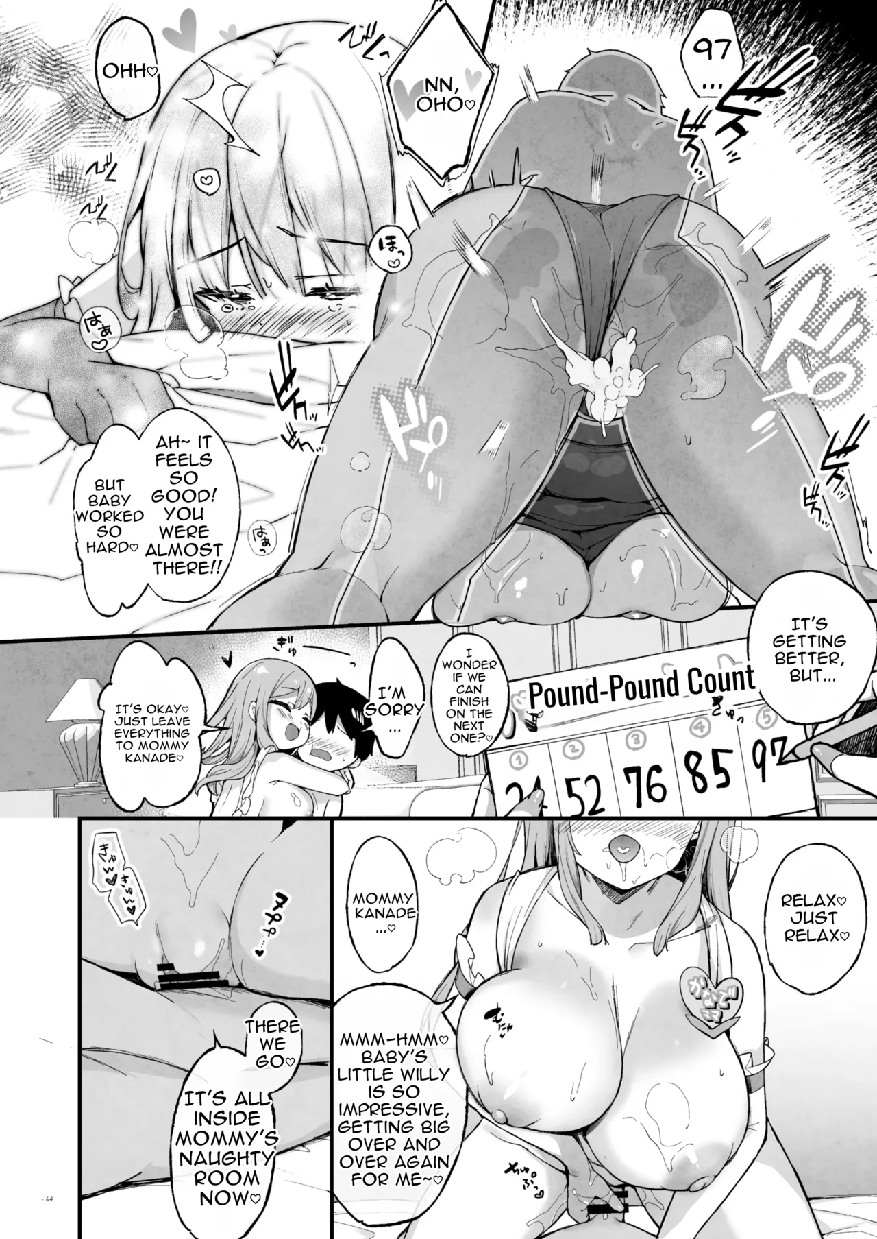 [White and Pink (Various)]Otona Akachan no Tame no Ecchi na Hoikuen Amaenbou Goudoushi ~Mama Sensei-tachi to Love Love Oyuugi Time~[English] [Digital] Page 66