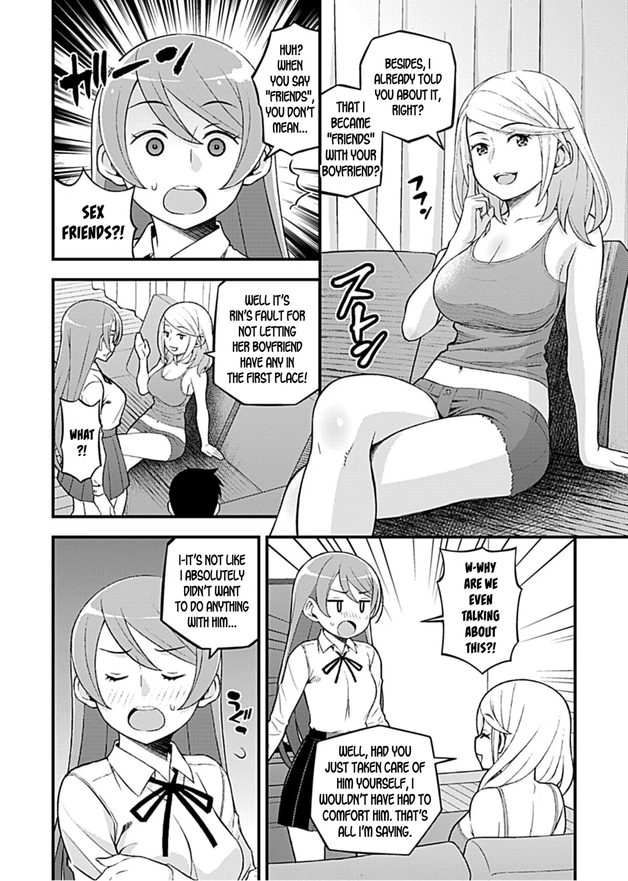 [Moririn-Monson]Kanojo no Gal na Onee-san ni Sasowareta node Shimashita. Ch. 6 | My Girlfriend's Gal-like Onee-san Seduced Me and We had Sex Ch. 6(COMIC GEE Vol.7) [English] Page 3