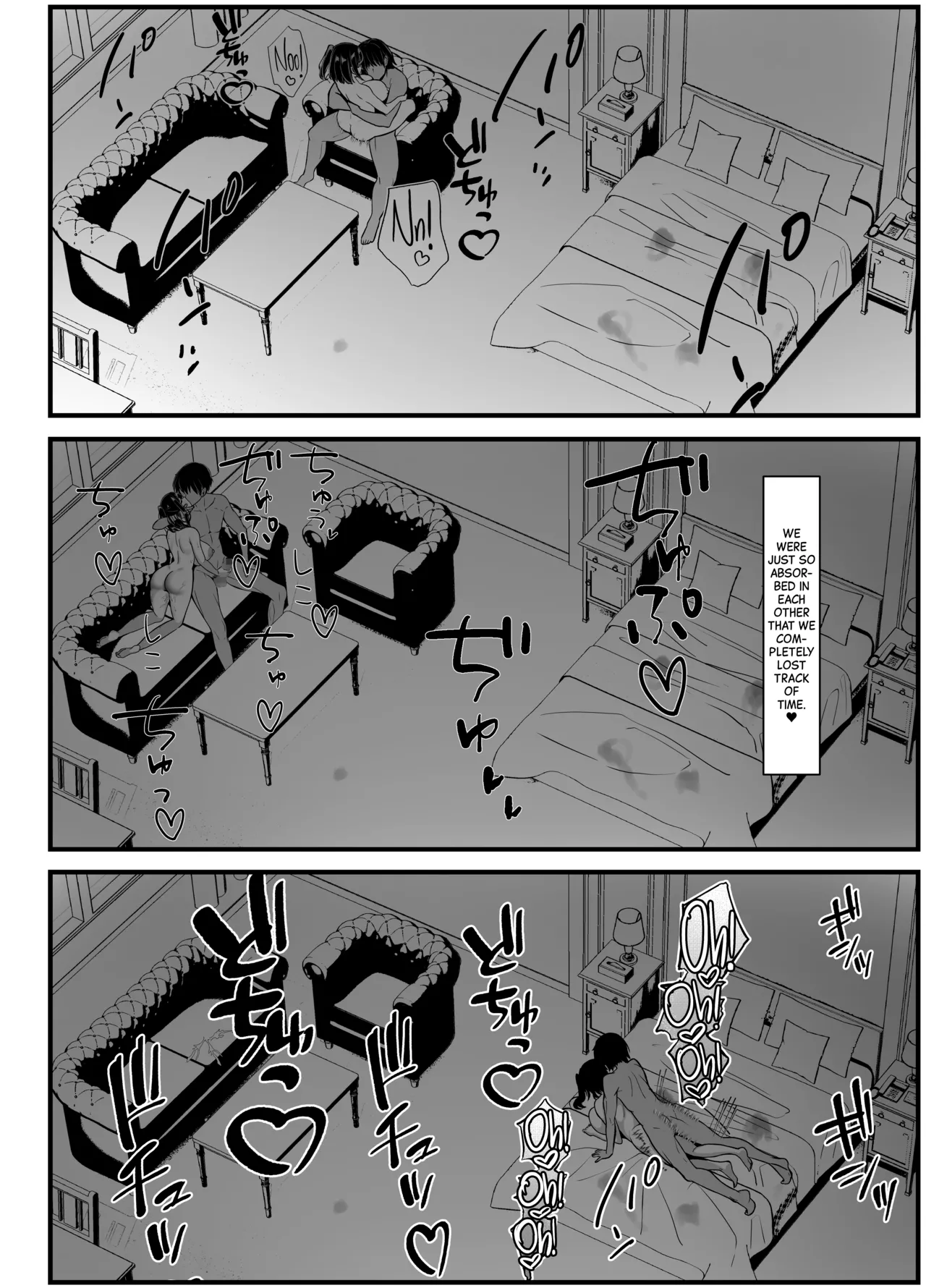 [Oumi Shouan (Oumi Noe)]Boku no Tanomi de Hoka no Otoko to SEX shite kita Toki no Hanashi o Kikasete kureru Kanojo | My Girlfriend Shares Every Dirty Detail of Having SEX with Other Guys at My Request[English] [Black Grimoires] Page 105