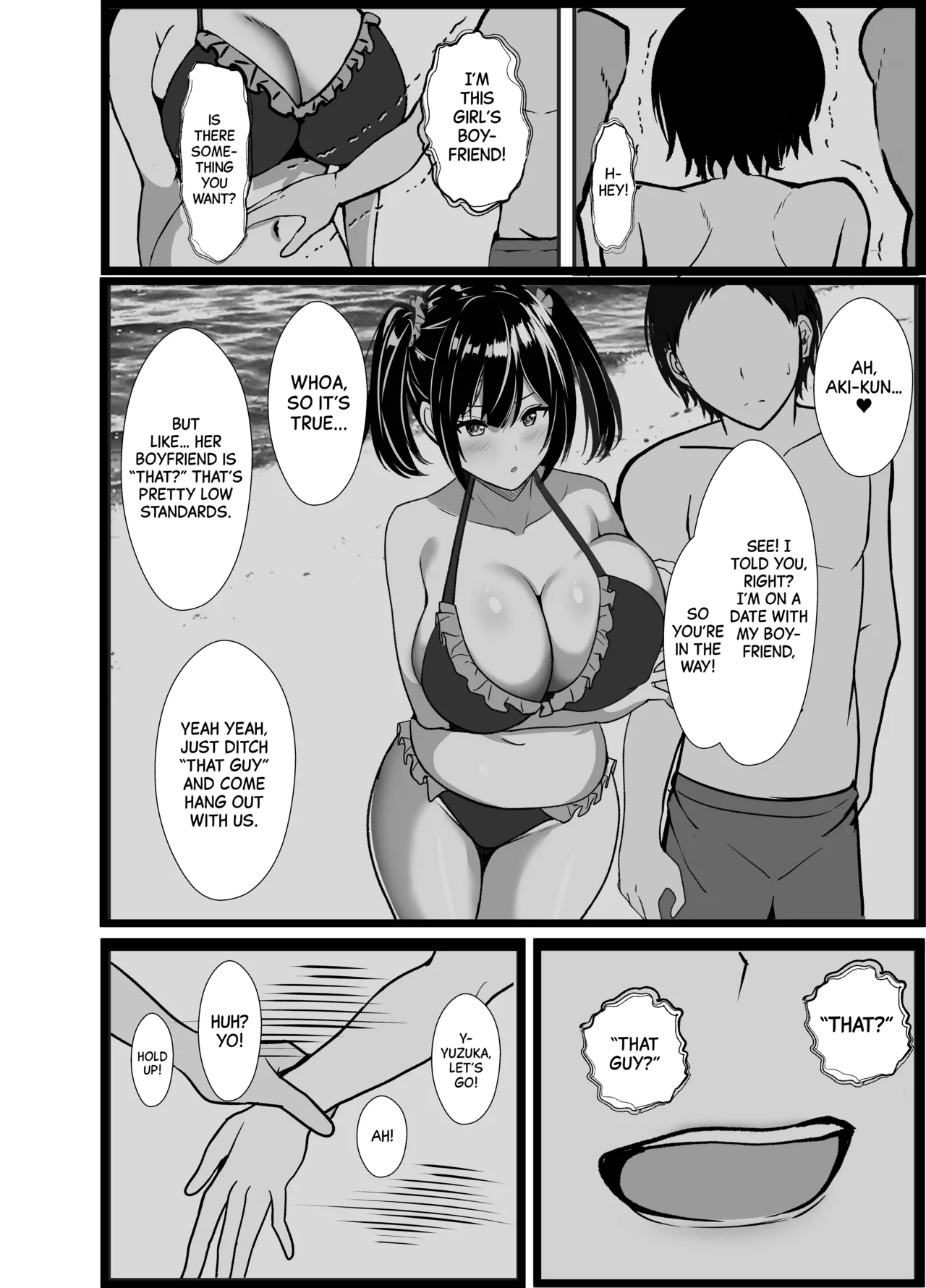 [Oumi Shouan (Oumi Noe)]Boku no Tanomi de Hoka no Otoko to SEX shite kita Toki no Hanashi o Kikasete kureru Kanojo | My Girlfriend Shares Every Dirty Detail of Having SEX with Other Guys at My Request[English] [Black Grimoires] Page 13