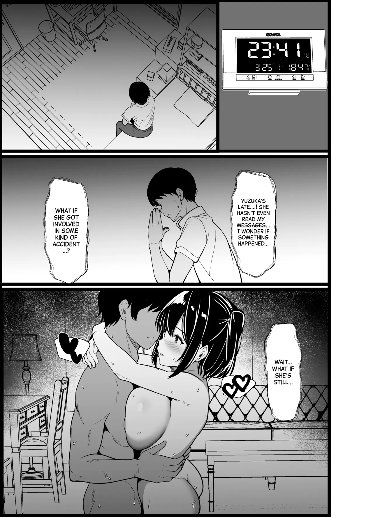 [Oumi Shouan (Oumi Noe)]Boku no Tanomi de Hoka no Otoko to SEX shite kita Toki no Hanashi o Kikasete kureru Kanojo | My Girlfriend Shares Every Dirty Detail of Having SEX with Other Guys at My Request[English] [Black Grimoires] Page 78