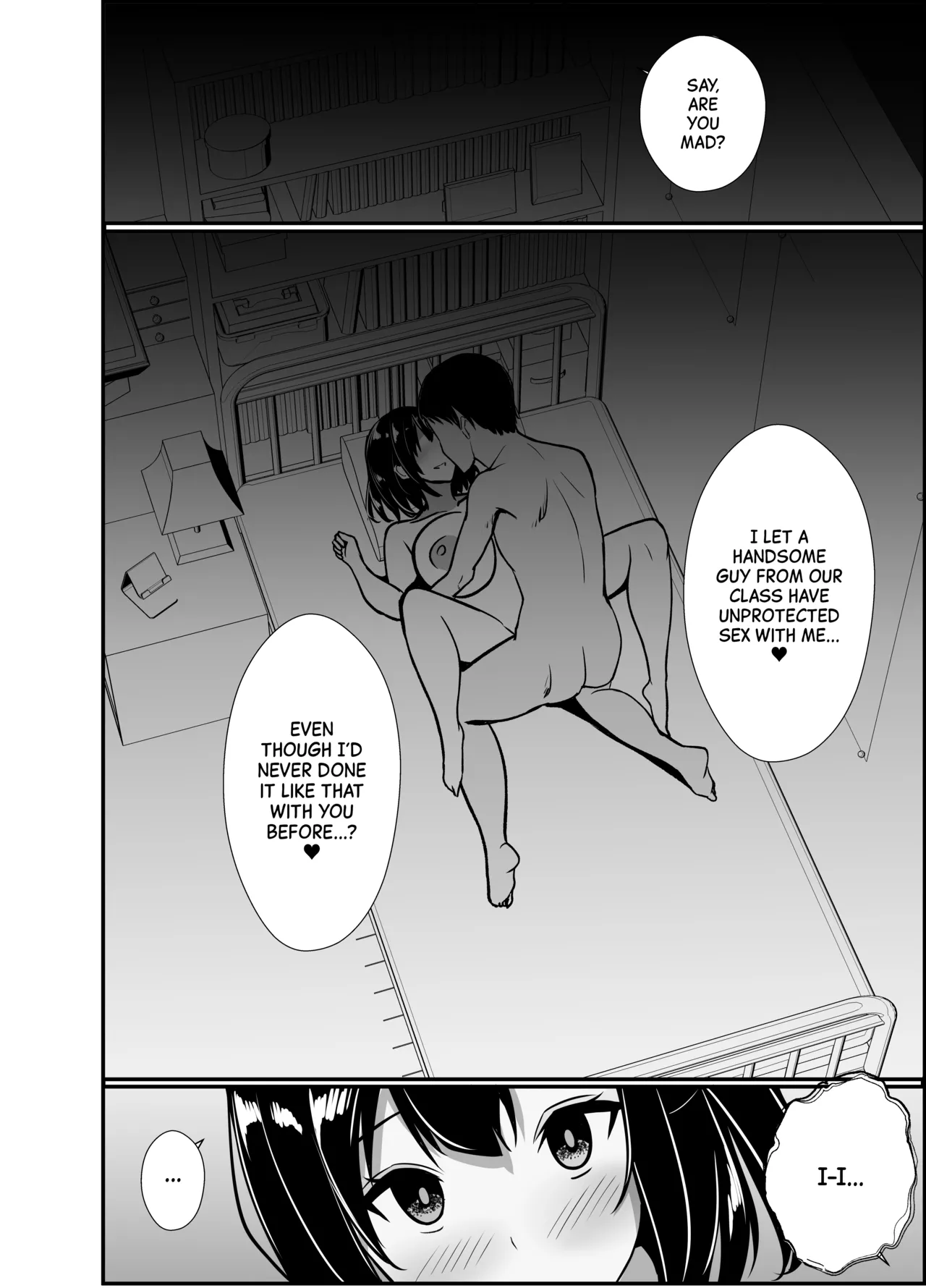 [Oumi Shouan (Oumi Noe)]Boku no Tanomi de Hoka no Otoko to SEX shite kita Toki no Hanashi o Kikasete kureru Kanojo | My Girlfriend Shares Every Dirty Detail of Having SEX with Other Guys at My Request[English] [Black Grimoires] Page 96