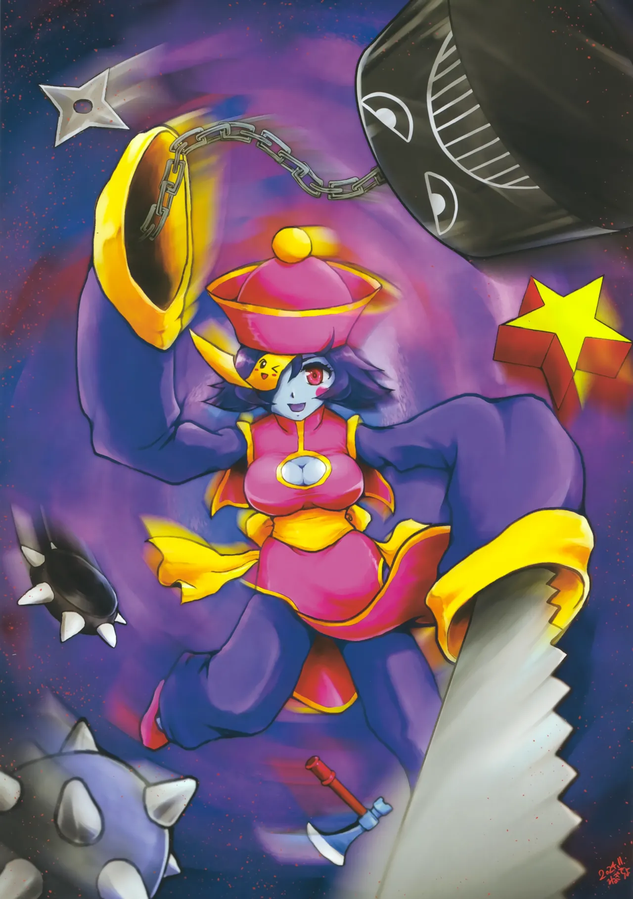 (C105) [Super Star (Various)]VAMPIRE IS NOT DEAD(Darkstalkers) Page 19