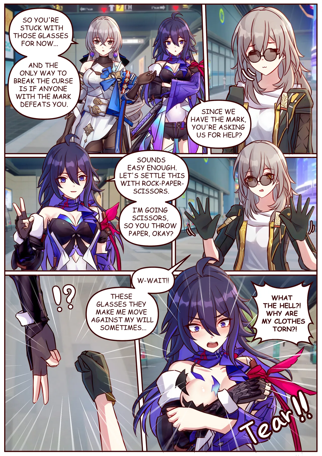 [JimPu6]Finish Seele&Bronya Page 1