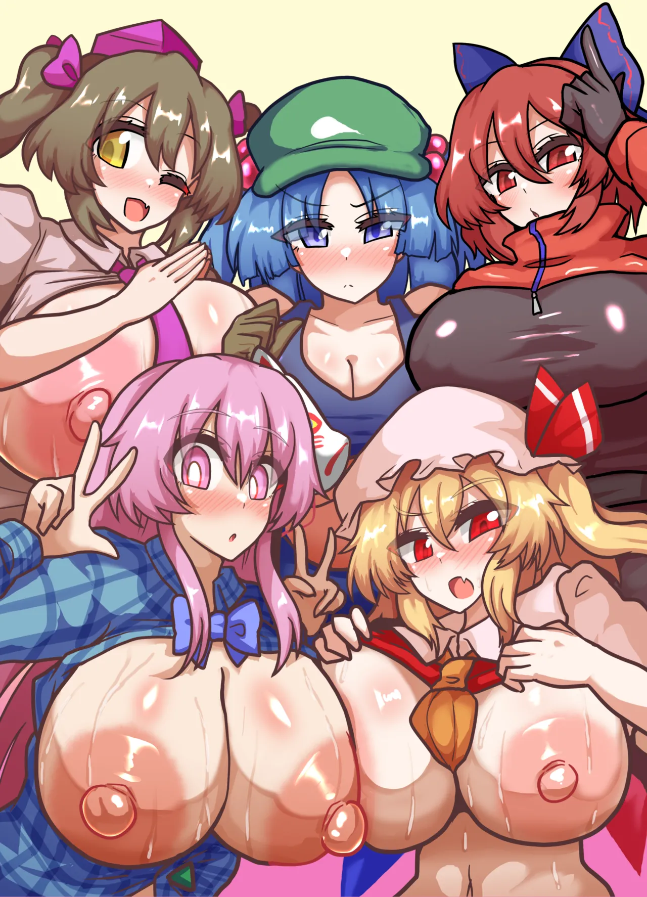[Zensuu Hakai Kensa (Black)]An all-character lewd Gensokyo bundle(Touhou Project) [Digital] Page 2