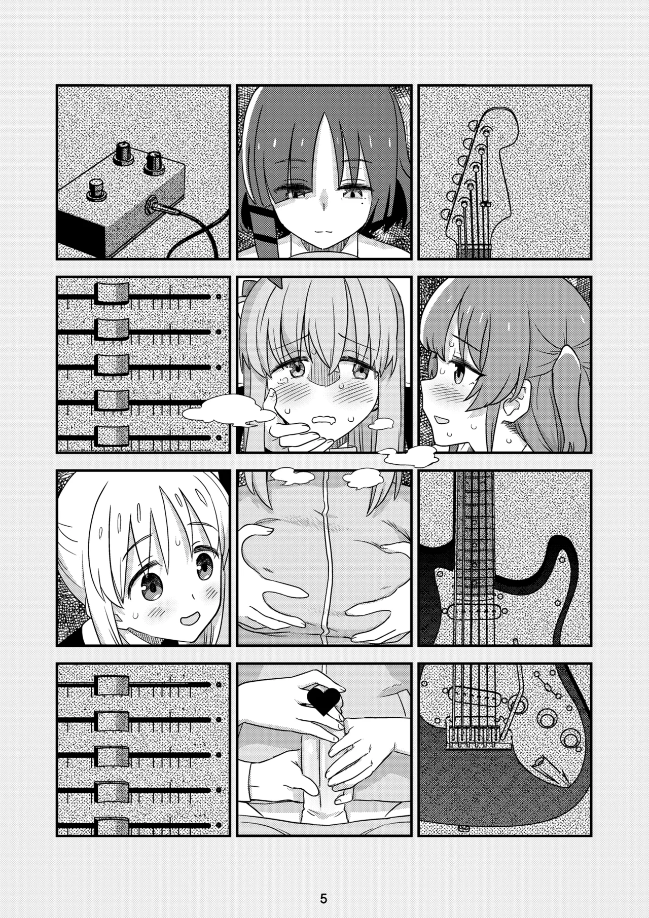 [Gadget Koubou (Various)]BoTheRo Futanari Goudou(Bocchi the Rock!) [Digital] Page 5