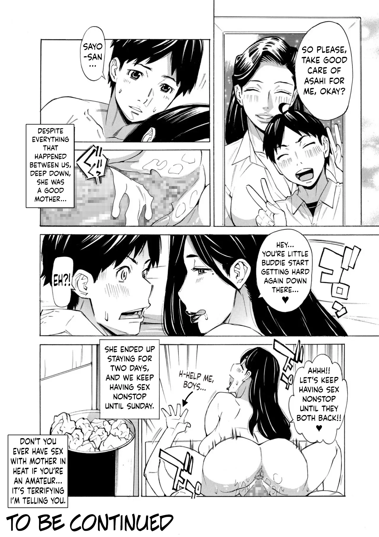 [Makibe Kataru]Three MILF's Ch. 6[English] Page 22