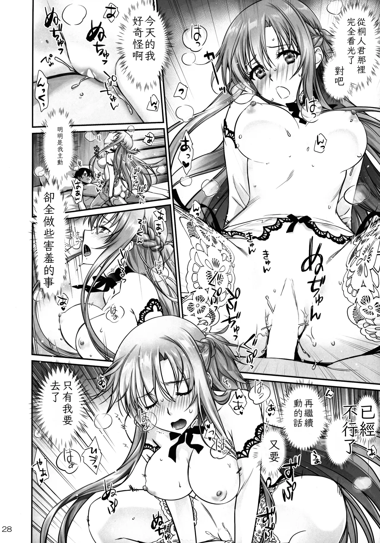 [Bloody Okojo (Mojyako, Caviar)]turnover(Sword Art Online) [Chinese] [ai翻譯] Page 28