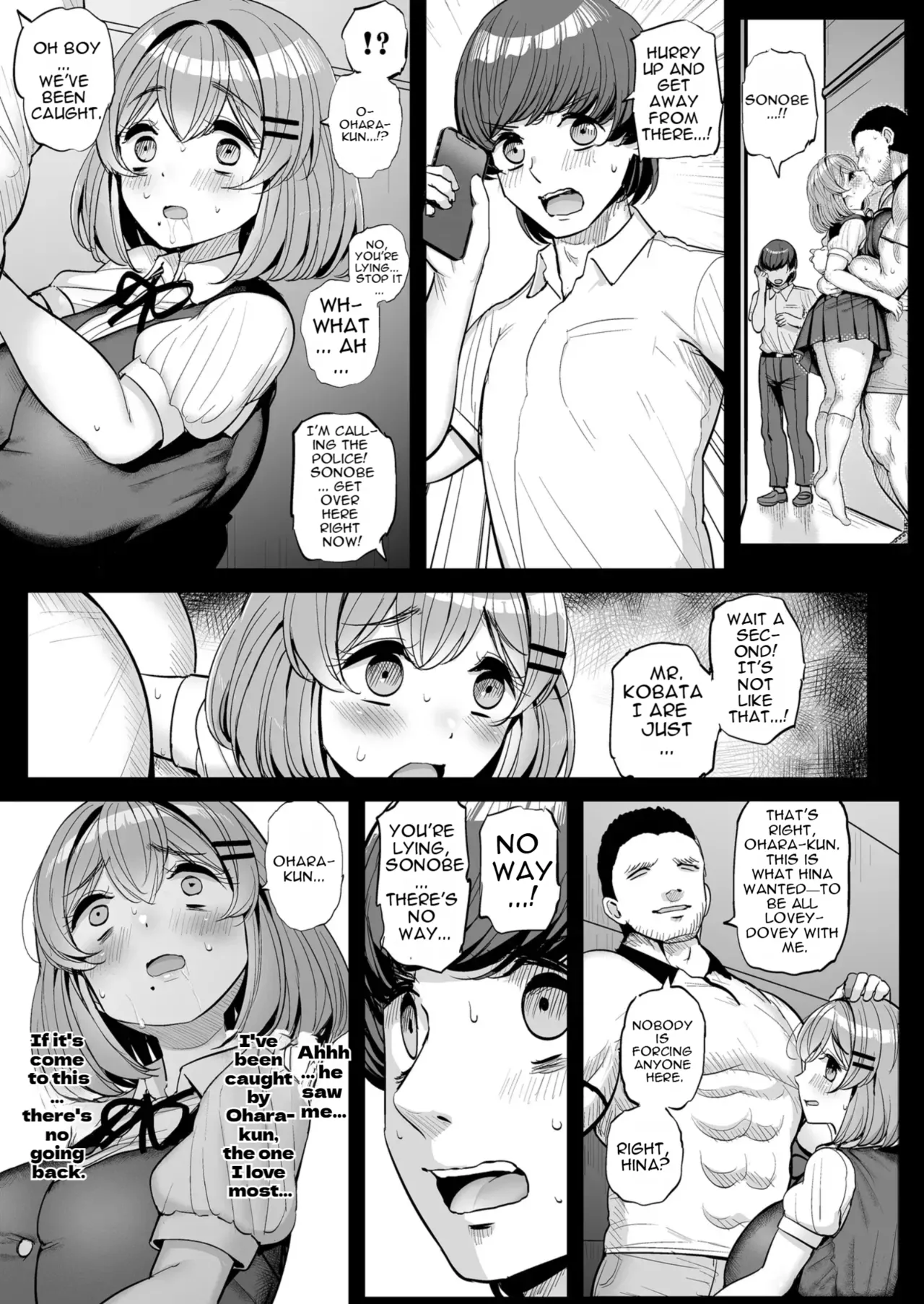 [Sanman Sanzen Koiking (Tyranu)]Chiisana Bokura no Ohime-sama. Hamedori Haishin Hen | Our Little Princess: Amateur Filming Live Stream Edition[English] Page 56