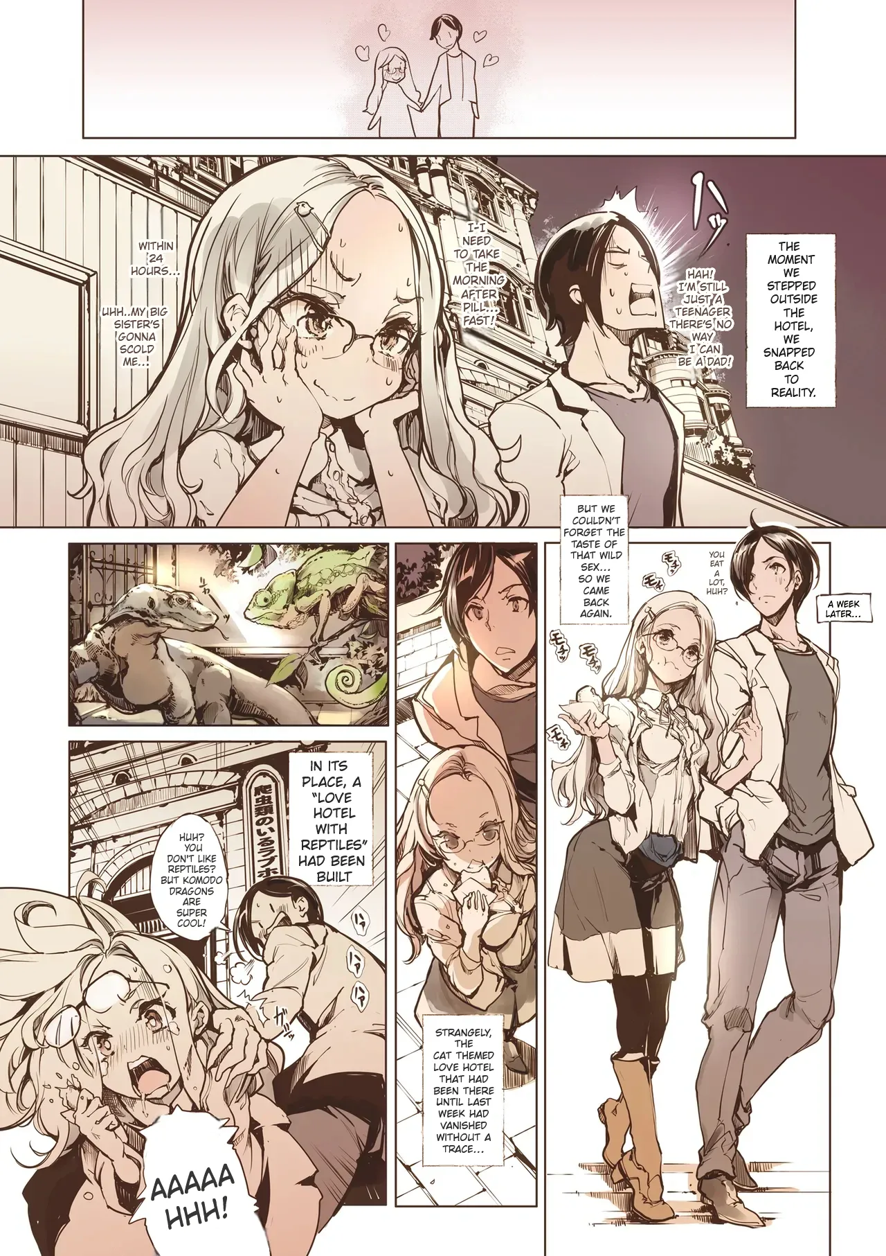 [70 Nenshiki Yuukyuu Kikan (Ohagi-san)]The Love Hotel with Cats[English] [Comic.cx] Page 19