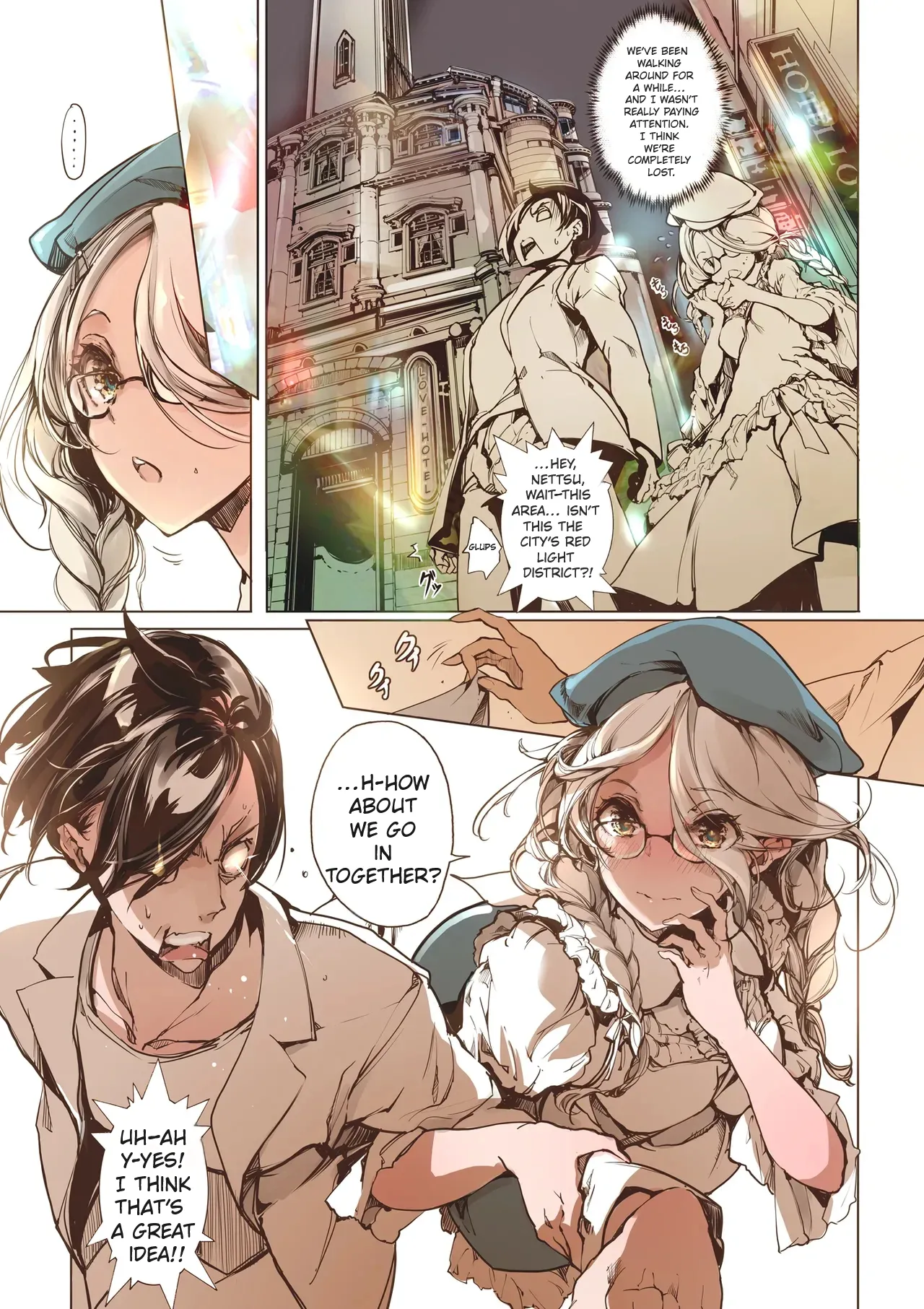 [70 Nenshiki Yuukyuu Kikan (Ohagi-san)]The Love Hotel with Cats[English] [Comic.cx] Page 6