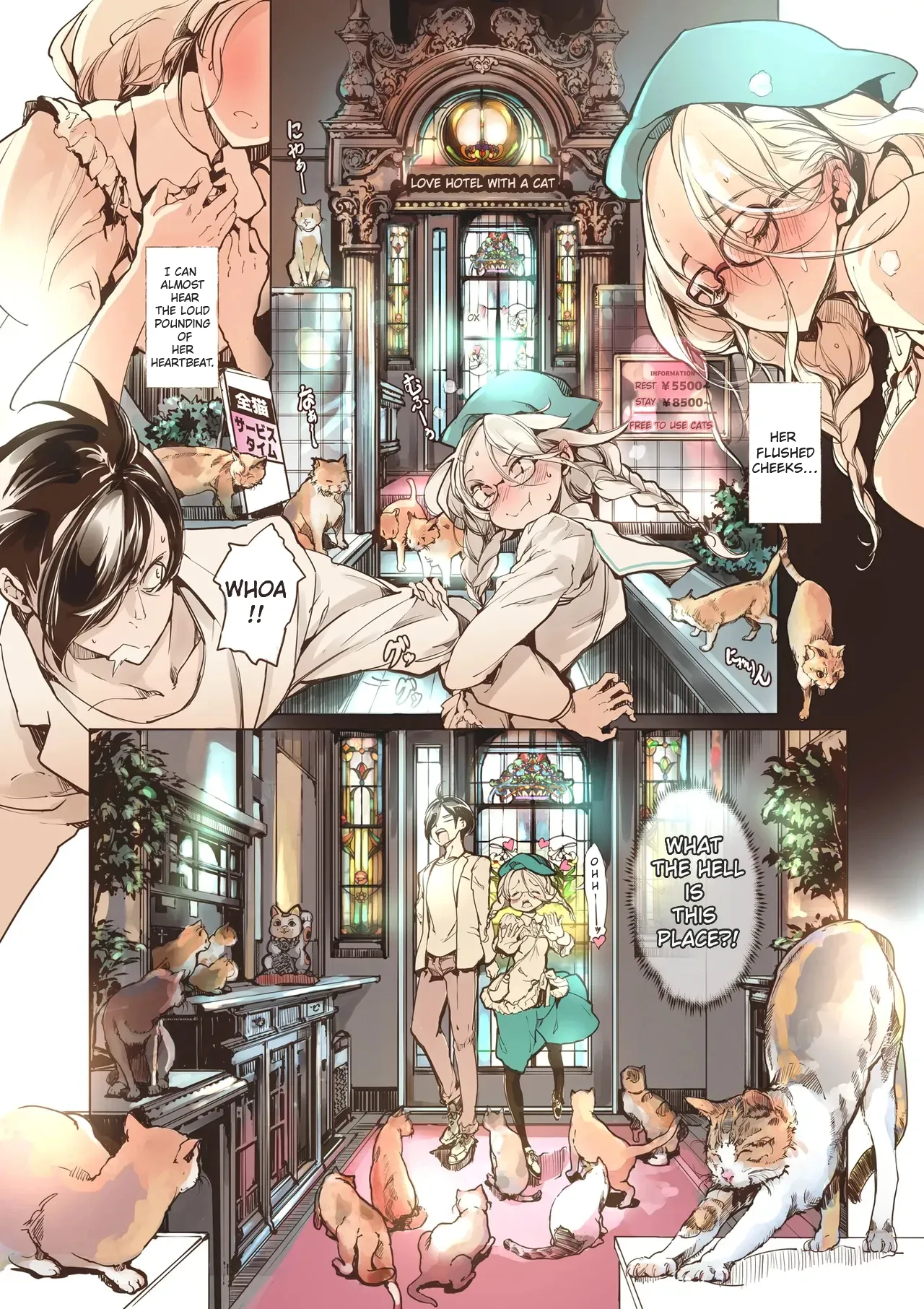 [70 Nenshiki Yuukyuu Kikan (Ohagi-san)]The Love Hotel with Cats[English] [Comic.cx] Page 7