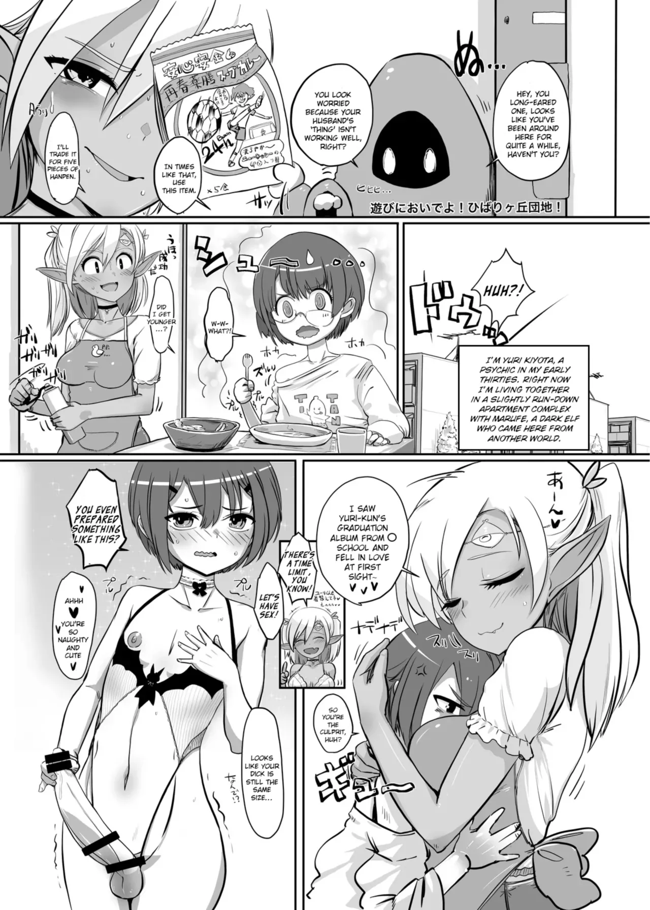 [Hakai Daiteikoku (Hayashi Namegoro) Shemale & Mesu Danshi Goudou-shi SHEMALE C‘ s HAVEN 2 and 3 Ball]Hibarigaoka Housing Complex! Page 5