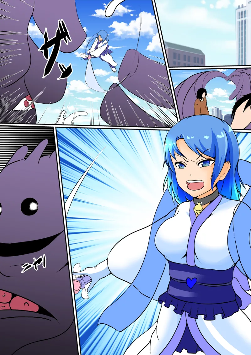 [Hyoui no Jikan]Nottorareta Mahou Shoujo Miharu[Chinese] Page 36