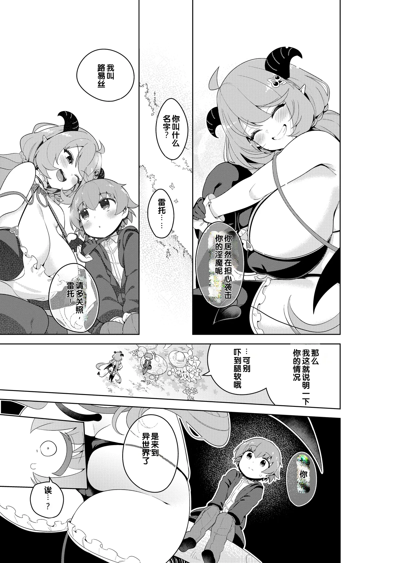 [Muni Koubou (Izumi Kouki)]Succubus in Wonderland: Comicalize! Volume 1[Chinese] [MTL] Page 13