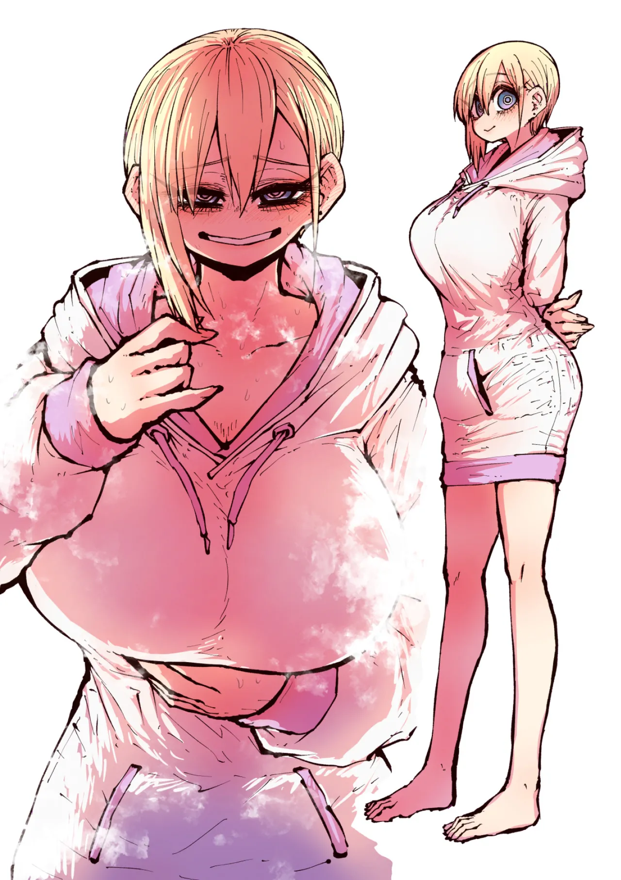 [Getsumen Kussaku Chousakudan (Zyugoya)]Daininki Haishinsha Tokidoki Mesuneko "Kouhai wa InCha Agari no Influencer" Page 54