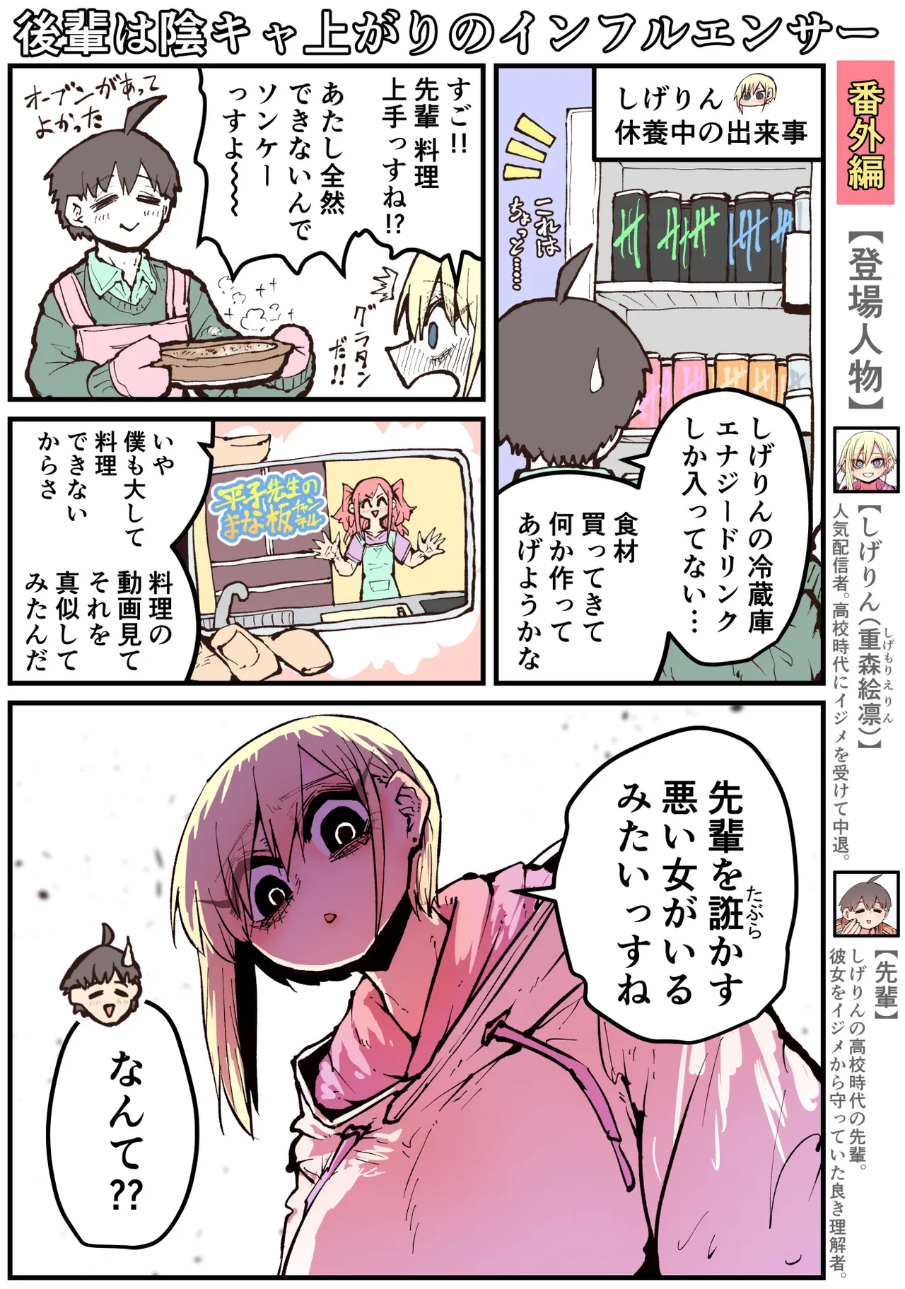 [Getsumen Kussaku Chousakudan (Zyugoya)]Daininki Haishinsha Tokidoki Mesuneko "Kouhai wa InCha Agari no Influencer" Page 75