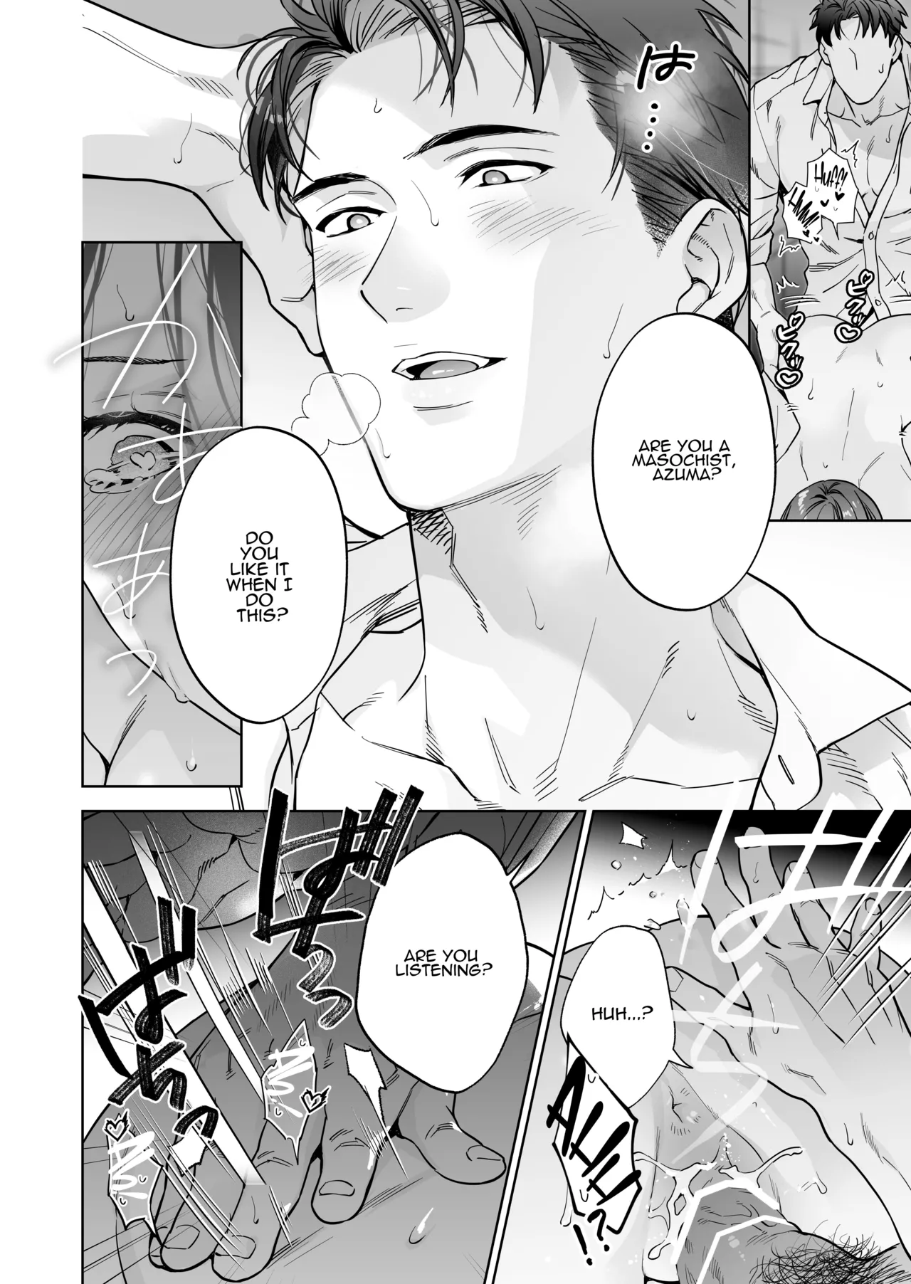 [THE WAIDAN (Haruyama Haruo)]Taido mo Karada mo Zenbu Dekai Segawa-san no Gachikoi Taisho ni Narimashita | I’ve Become The Target of His Affection![English] [ADTL] [Digital] Page 34