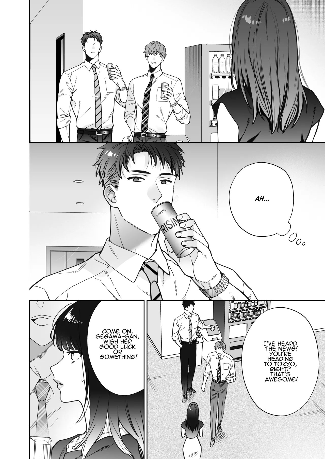 [THE WAIDAN (Haruyama Haruo)]Taido mo Karada mo Zenbu Dekai Segawa-san no Gachikoi Taisho ni Narimashita | I’ve Become The Target of His Affection![English] [ADTL] [Digital] Page 54