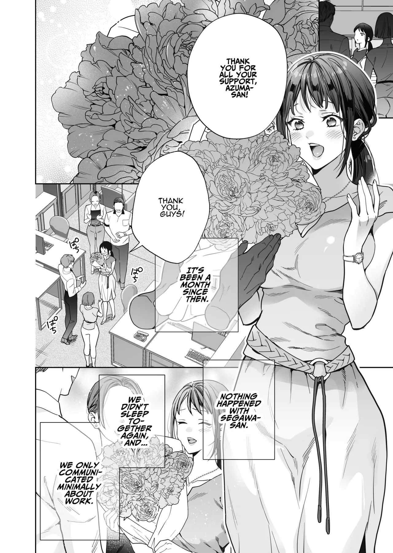 [THE WAIDAN (Haruyama Haruo)]Taido mo Karada mo Zenbu Dekai Segawa-san no Gachikoi Taisho ni Narimashita | I’ve Become The Target of His Affection![English] [ADTL] [Digital] Page 58