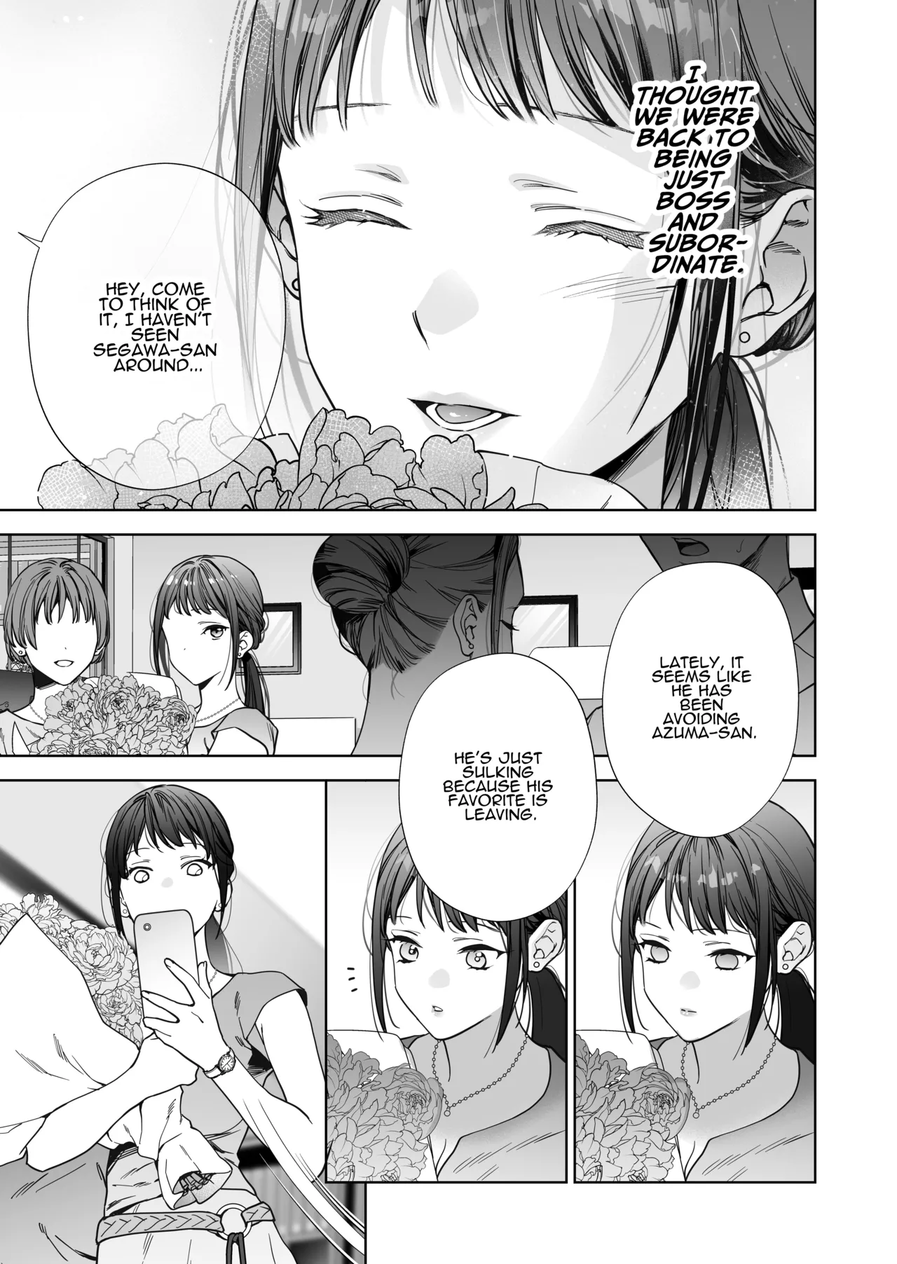 [THE WAIDAN (Haruyama Haruo)]Taido mo Karada mo Zenbu Dekai Segawa-san no Gachikoi Taisho ni Narimashita | I’ve Become The Target of His Affection![English] [ADTL] [Digital] Page 59
