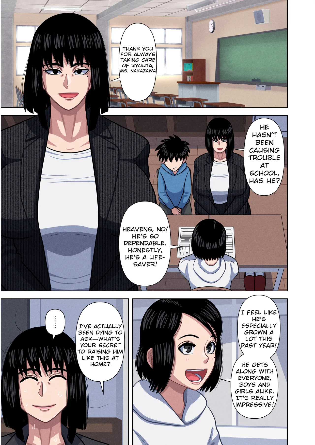 [Gin Eiji]Hahaoya to Tannin no Sensei ga Sex shite Shimaimashita | My mom & Homeroom Teacher Ended Up Having Sex[English] [MTL] Page 3