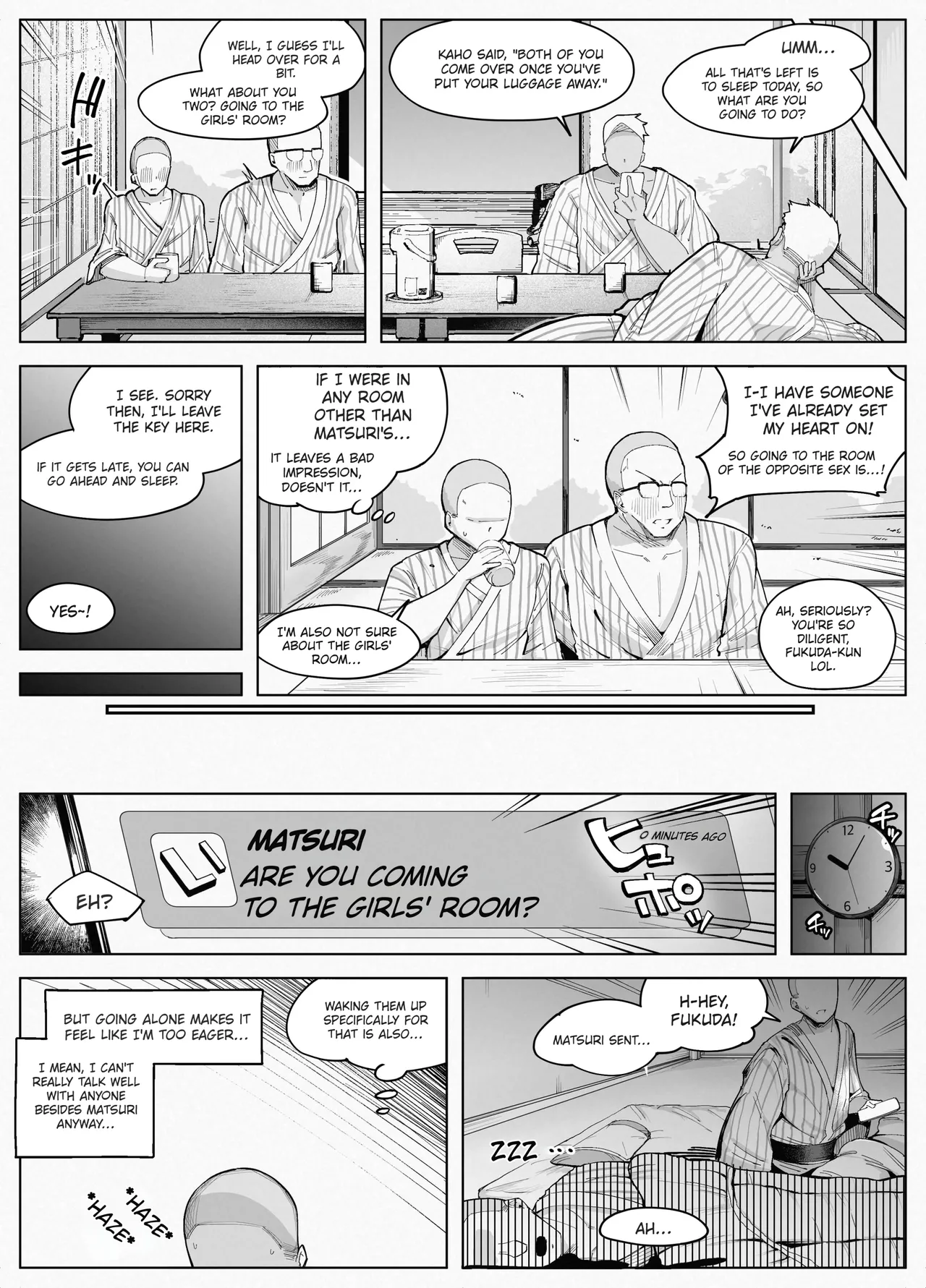 [blue soda]Wakuwaku! Eromanko Gasshuku!! | Yay! Eropussy Training Camp!![English] [MTL] Page 9