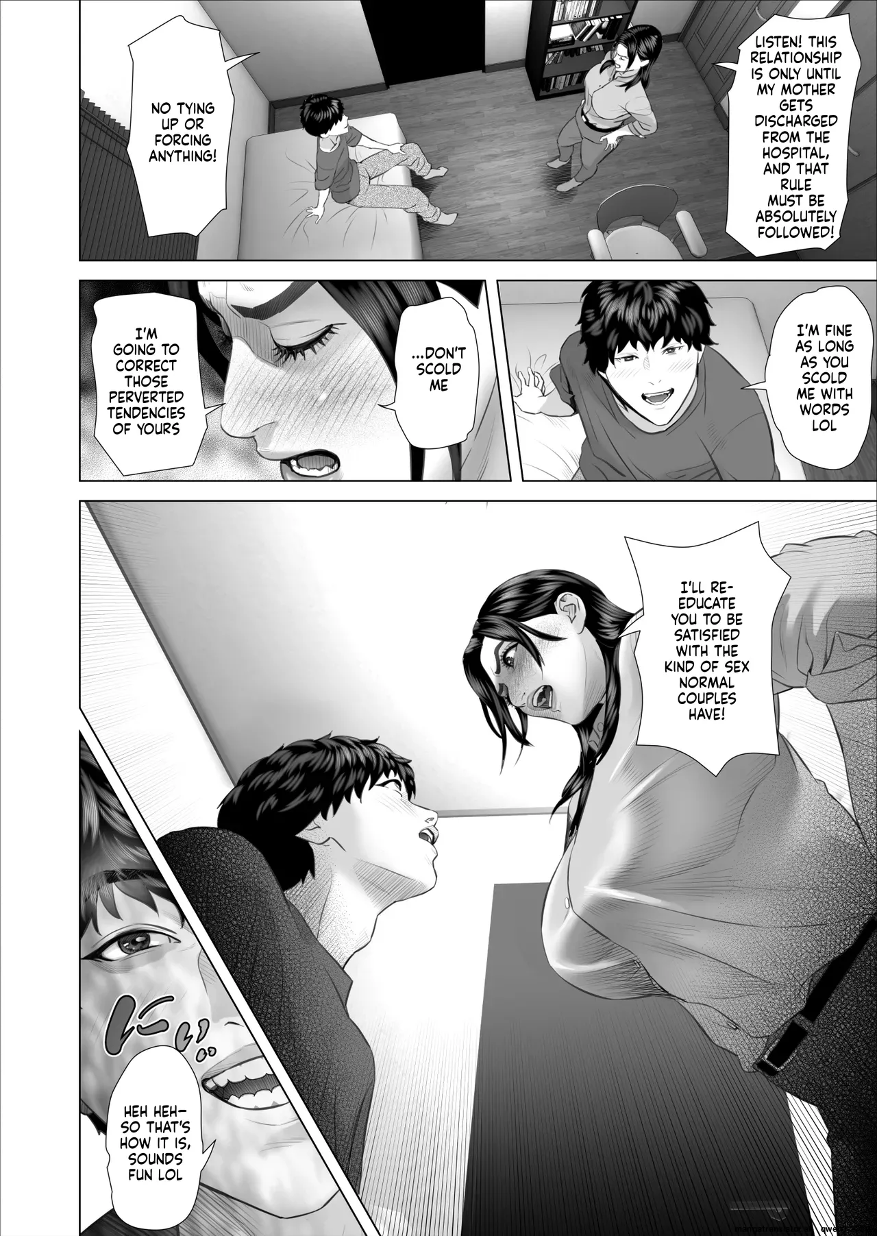 [Hy-dou (Hyji)]Neighborhood Seduction White Rose - The Aunt's Secret - Main Story[English][MTL] Page 10