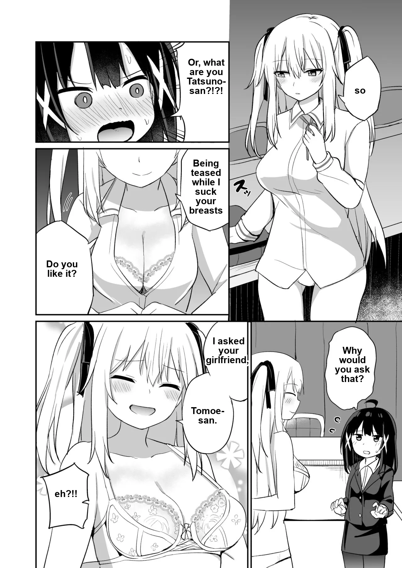 [Story Circle (Seto Kouhei, Tonari)]Ojou-sama Gakkou ni Onna Kyoushi toshite Funin Shita Ore to Futanari Ojou-sama 2[English] [Digital] Page 16