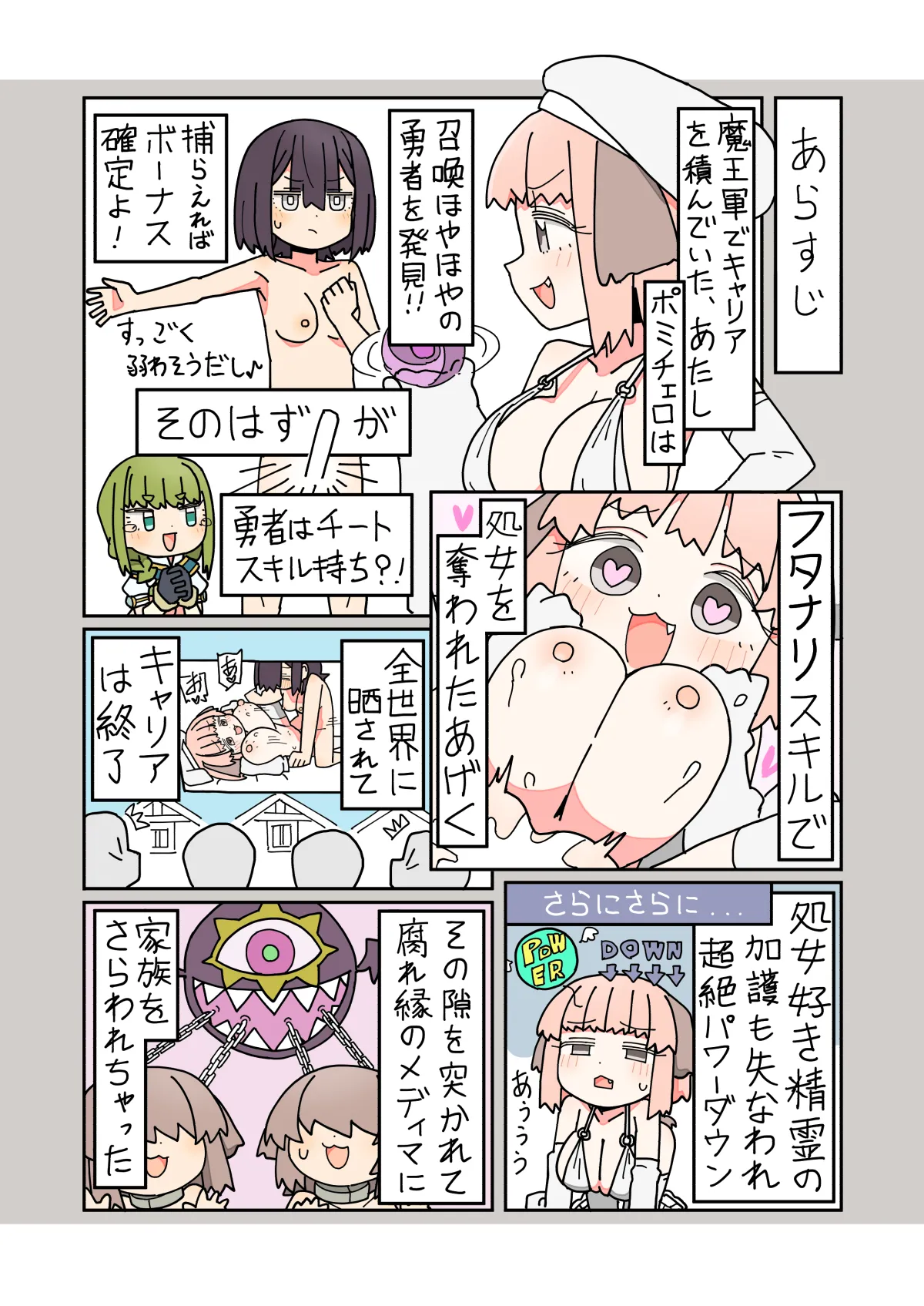 [mcat]Isekai Tensei shitara Futanari de Yuri Harem!? Ch.3 Page 1