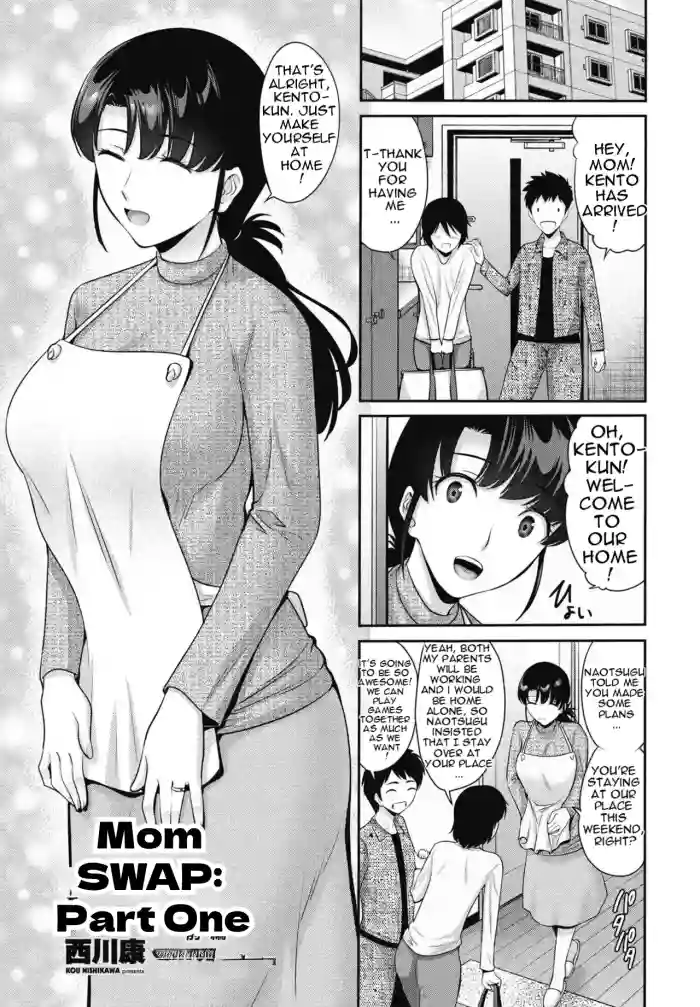 [Nishikawa Kou]Okasan SWAP Zenpen | Mom SWAP: Part 1(COMIC Penguin Club 2025-05) [English] [MTL] [Digital]