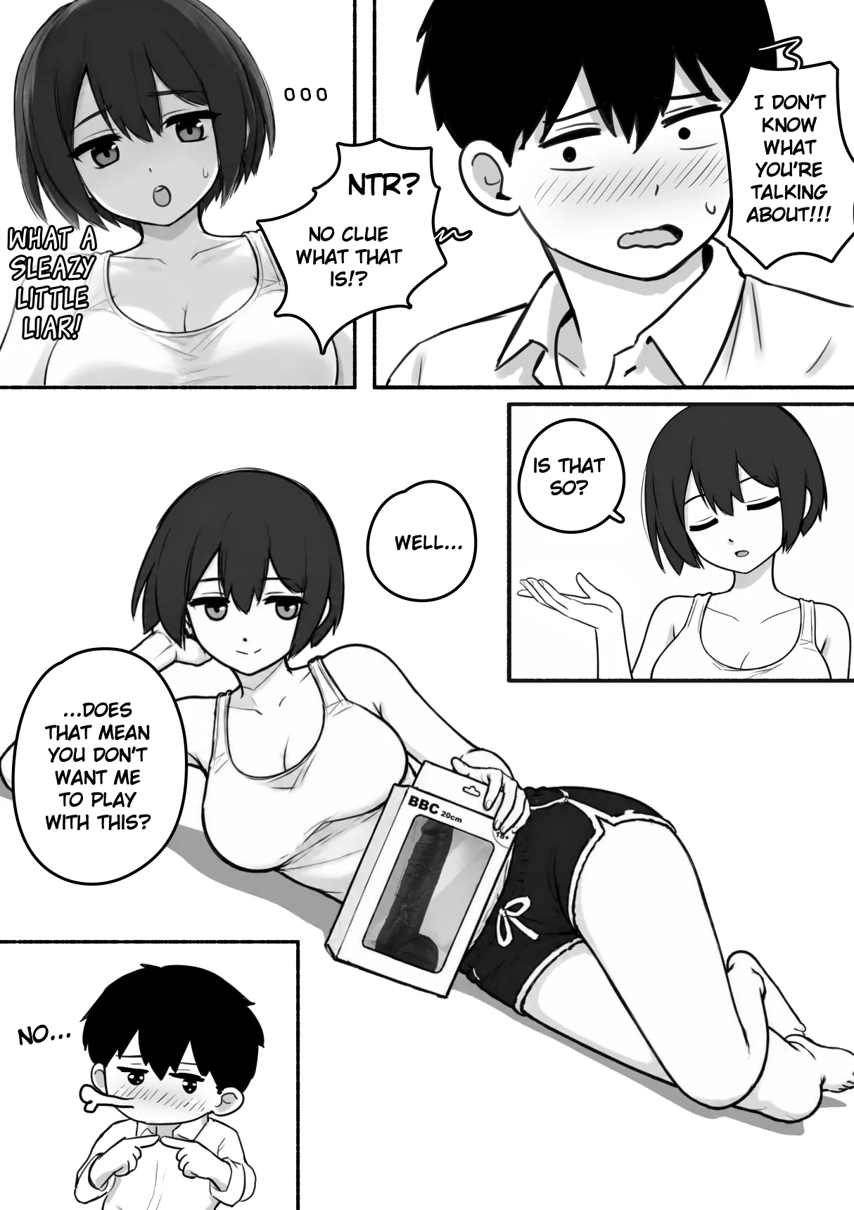 Why Won't My Girlfriend NTR Me? Last Chapter[Shybox] (English) Page 10