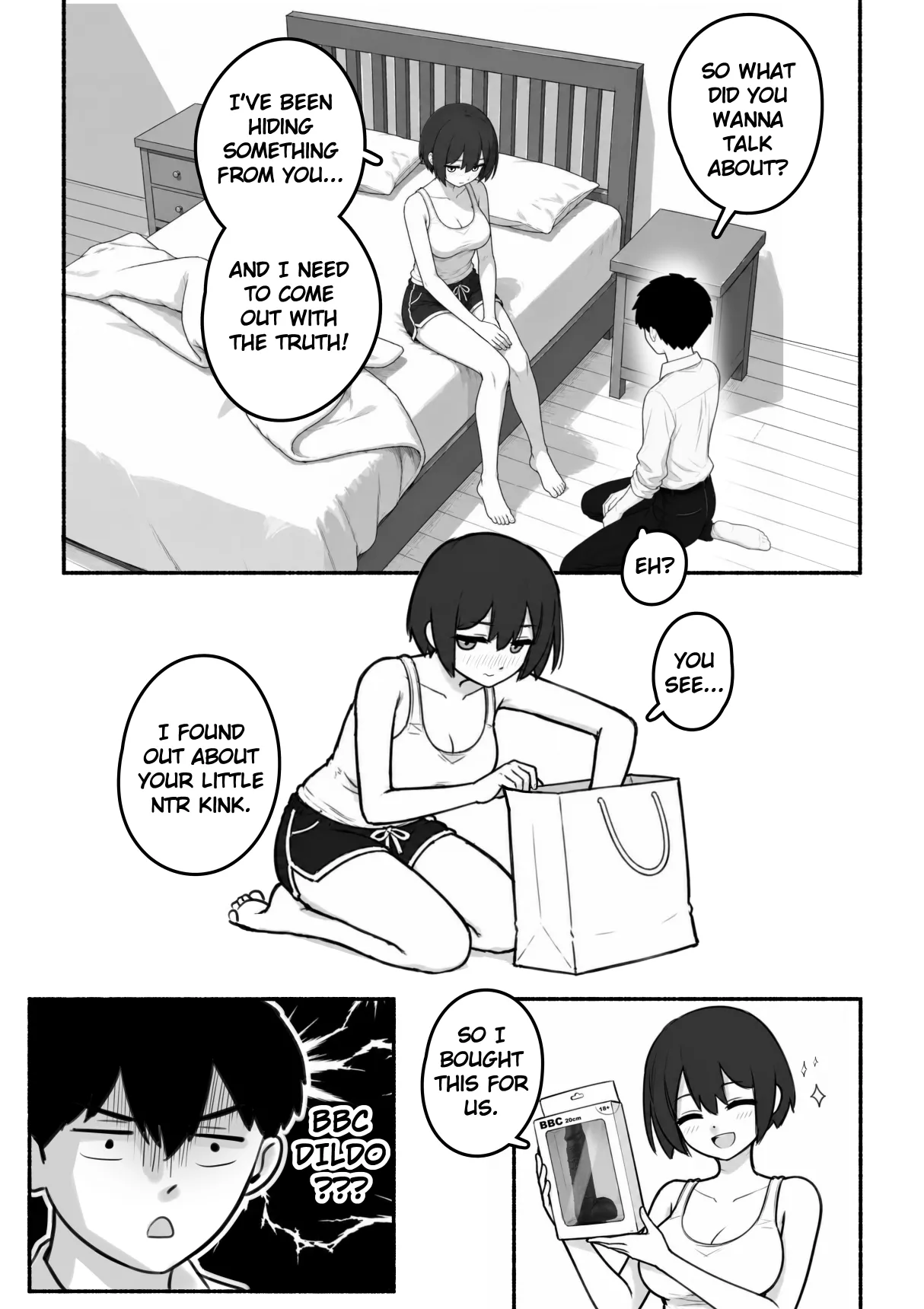 Why Won't My Girlfriend NTR Me? Last Chapter[Shybox] (English) Page 9