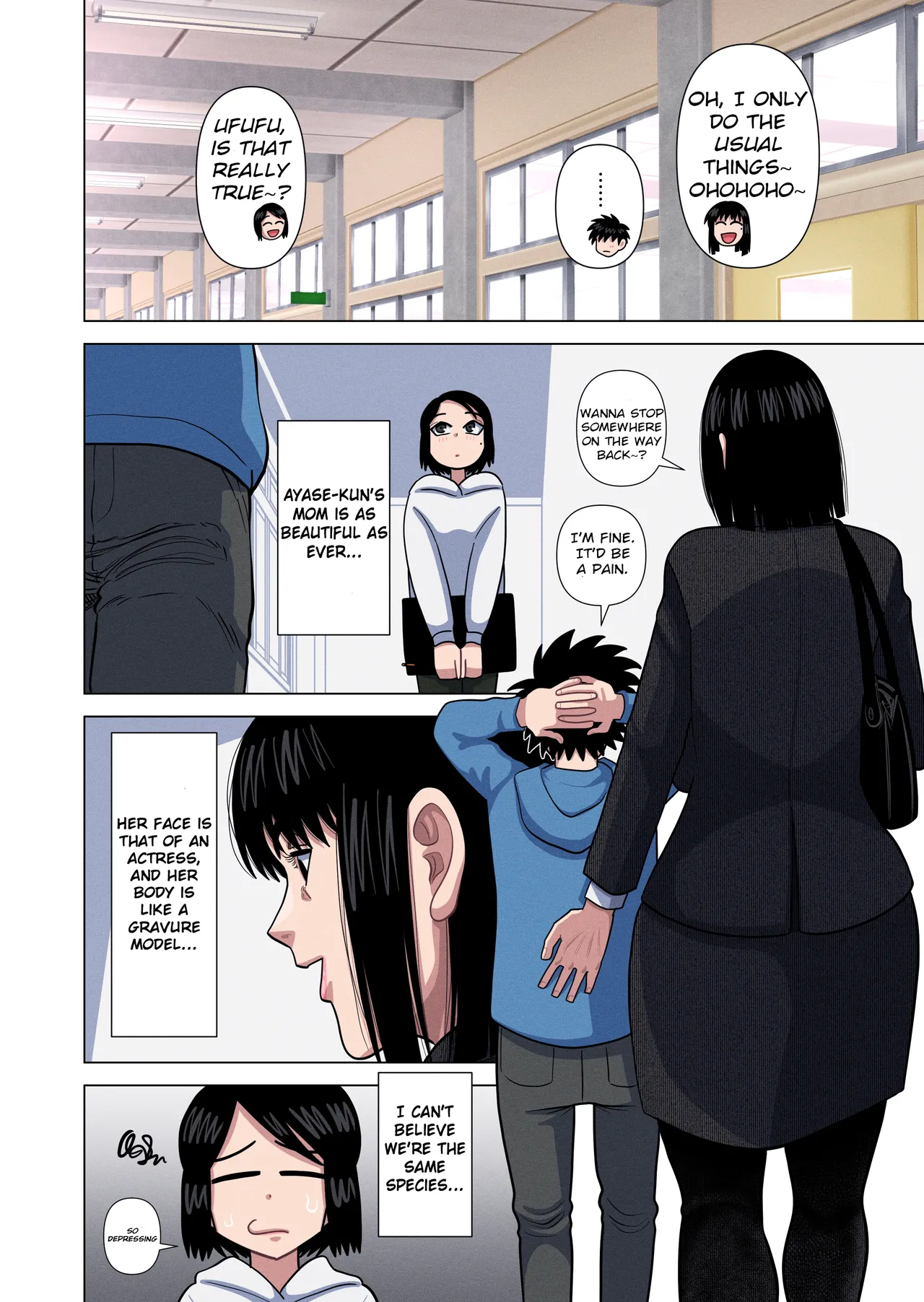 [Gin Eiji]Hahaoya to Tannin no Sensei ga Sex shite Shimaimashita. | My mom & Homeroom Teacher Ended Up Having Sex[English] Page 4